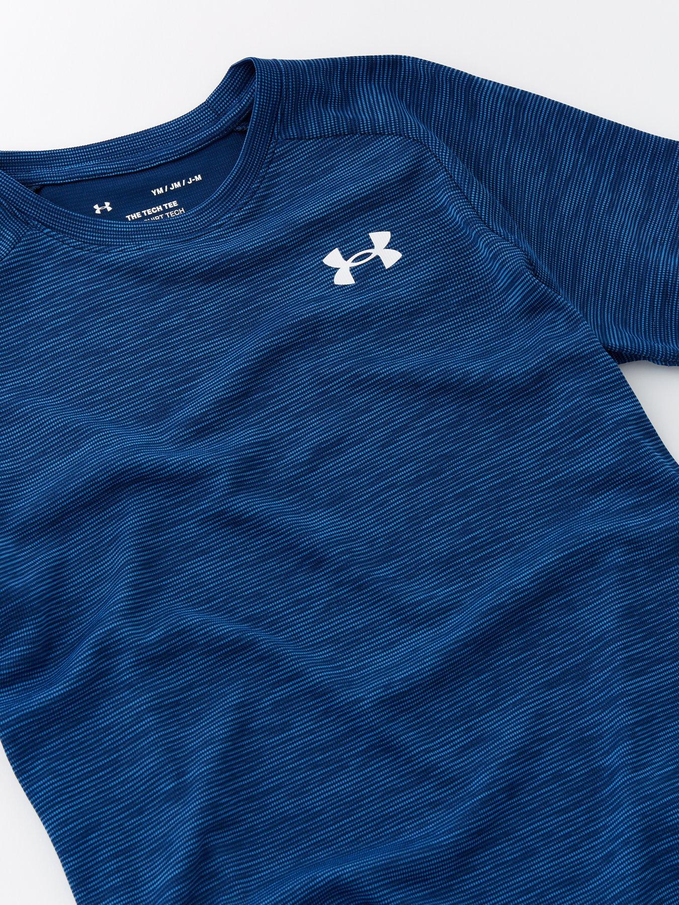 under-armour-boys-training-tech-textured-short-sleevenbspt-shirt-bluedetail