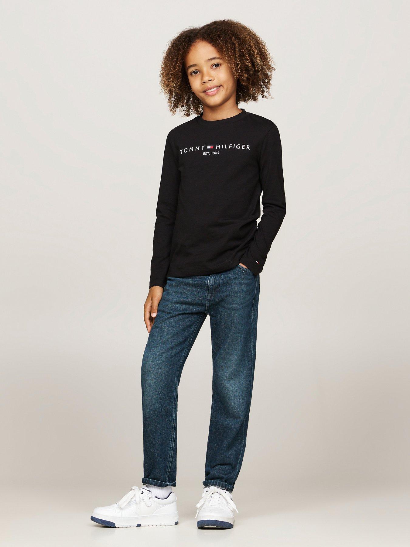 tommy-hilfiger-kids-essential-long-sleeve-t-shirt-blackdetail