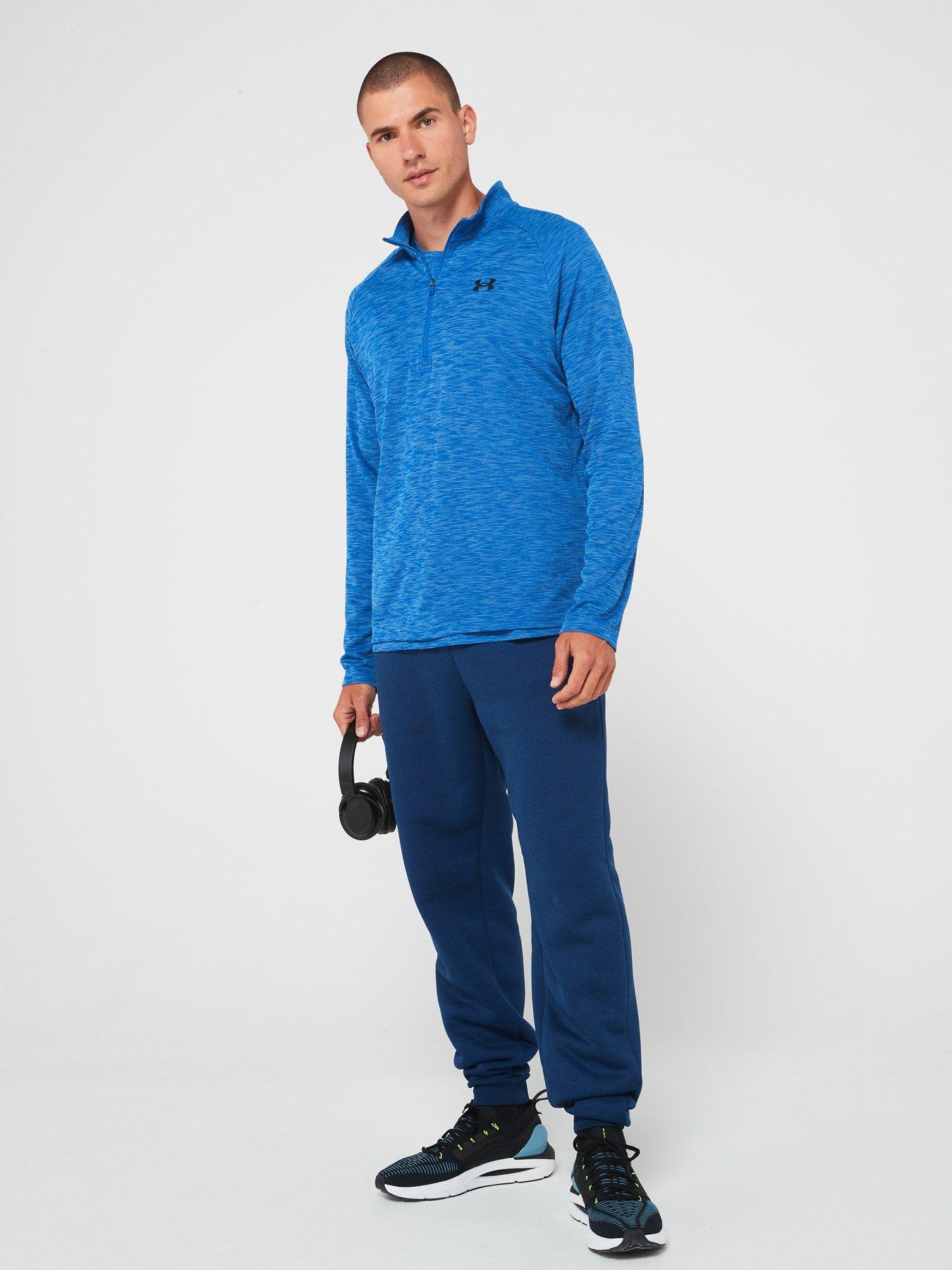 under-armour-mens-training-tech-textured-12-zip-blueback