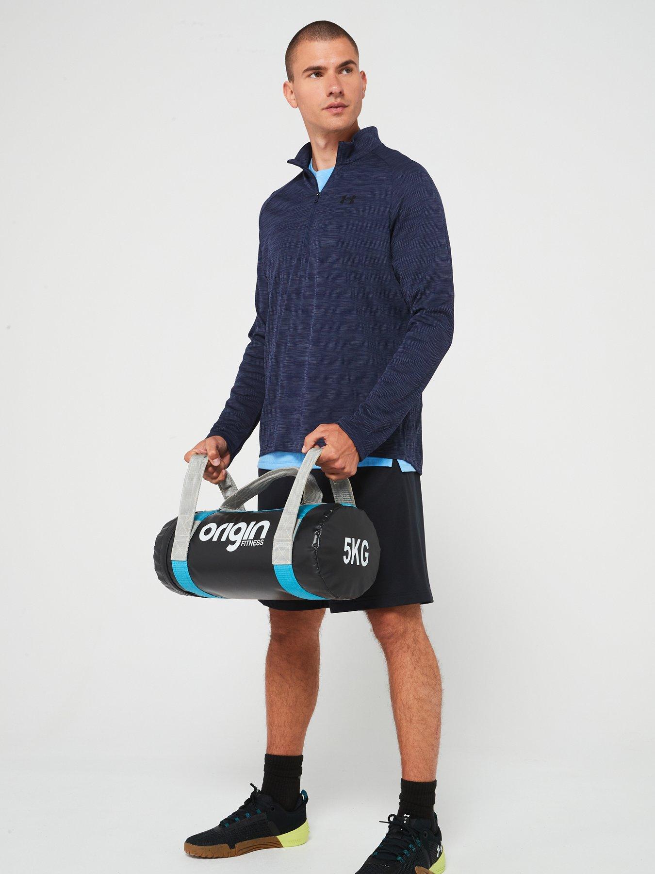 under-armour-mens-training-tech-textured-12-zip-top-navyback