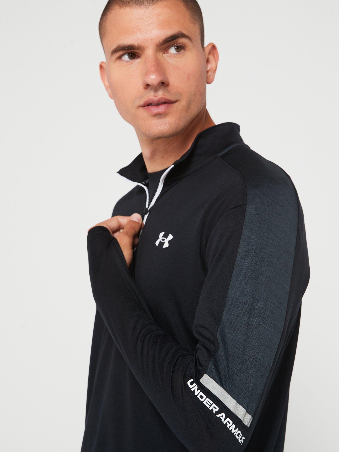 under-armour-mens-training-tech-utility-14-zip-top-blackoutfit