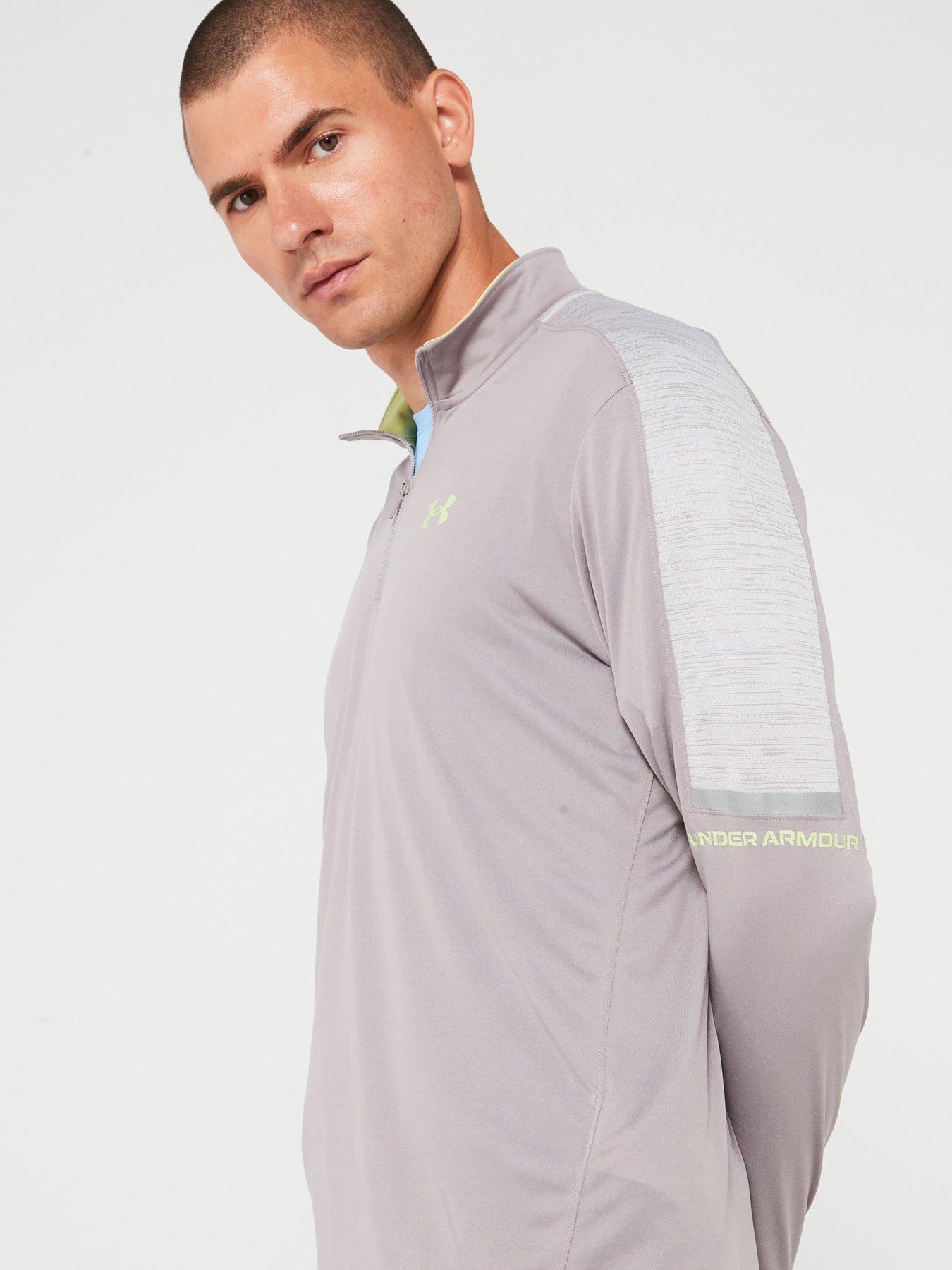 under-armour-mens-training-tech-utility-14-zip-greyoutfit