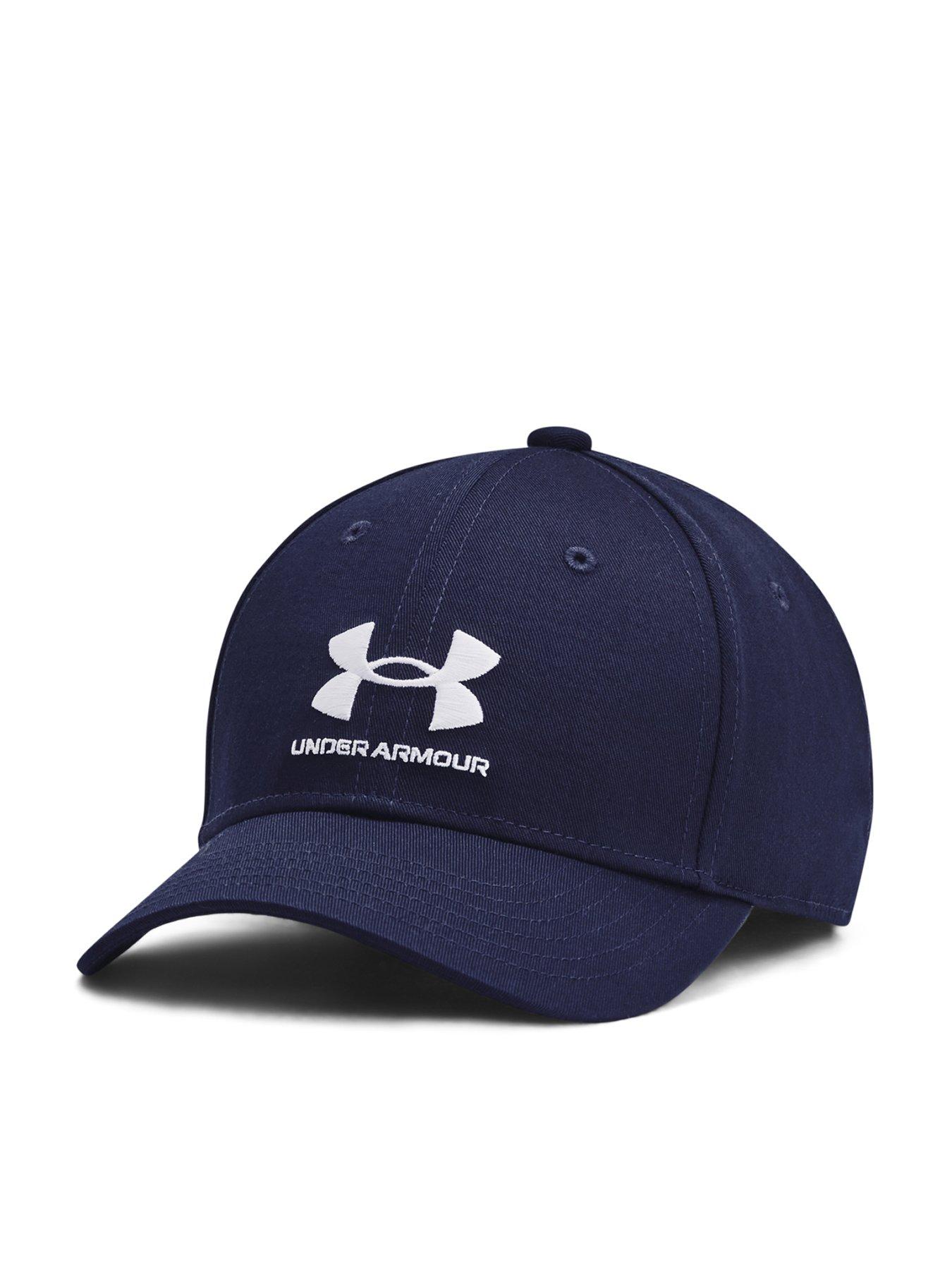 under-armour-boys-training-sportstyle-lockup-adjustable-cap-navy