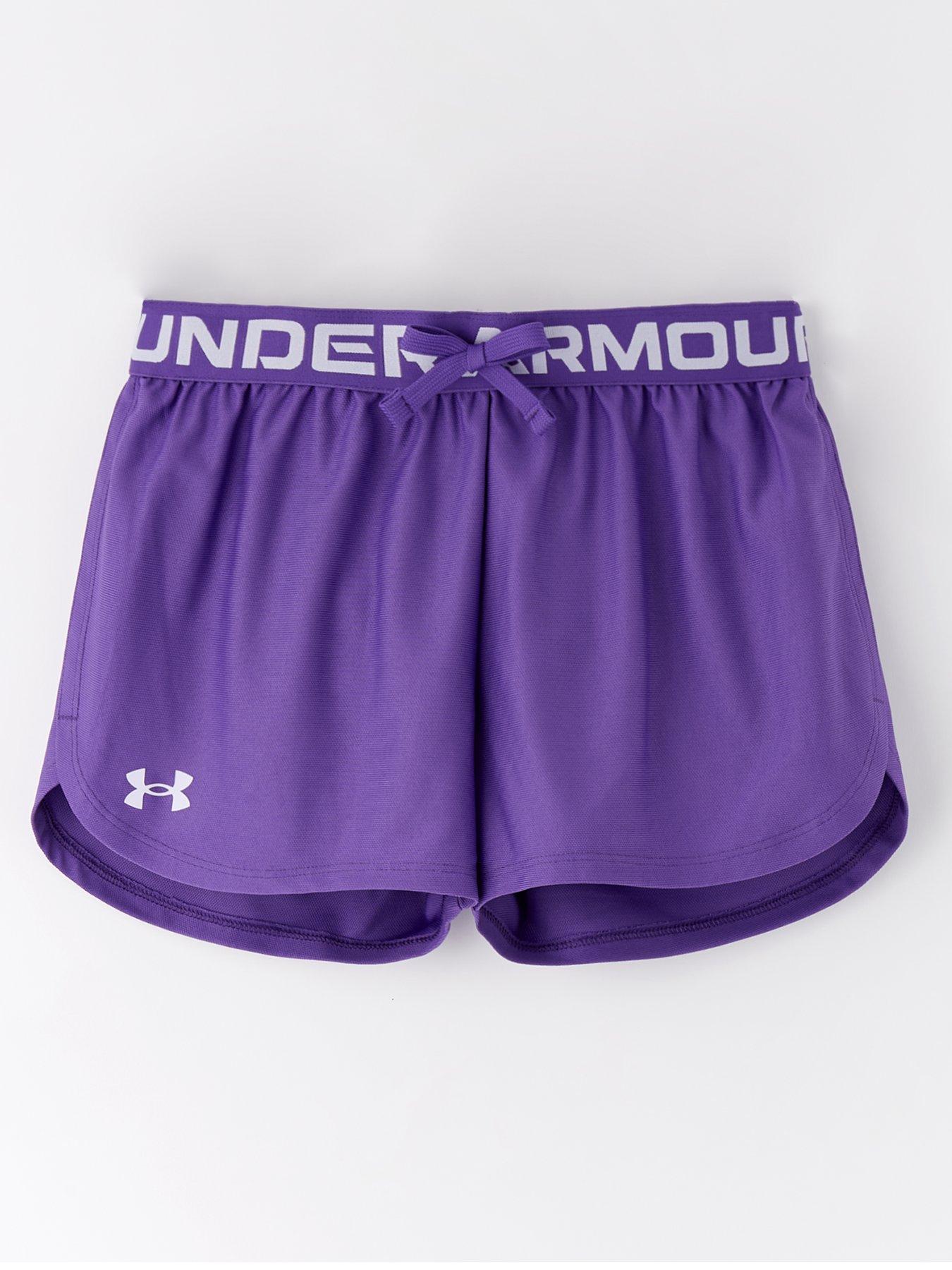 under-armour-girls-training-play-up-solid-shorts-purple