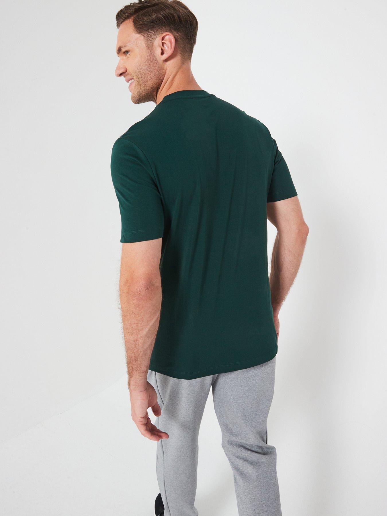 boss-boss-c-thompson-60-regular-fit-satin-finish-logo-t-shirt-dark-greenstillFront