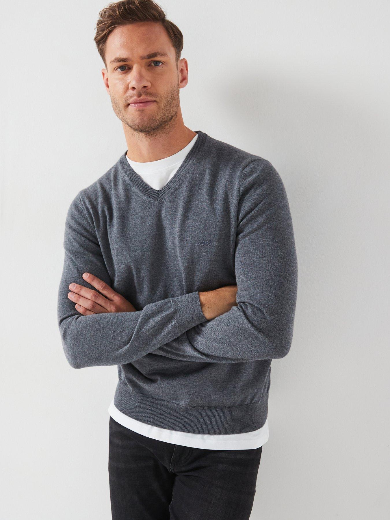 boss-baram-l-regular-fit-v-neck-knitted-jumper-grey