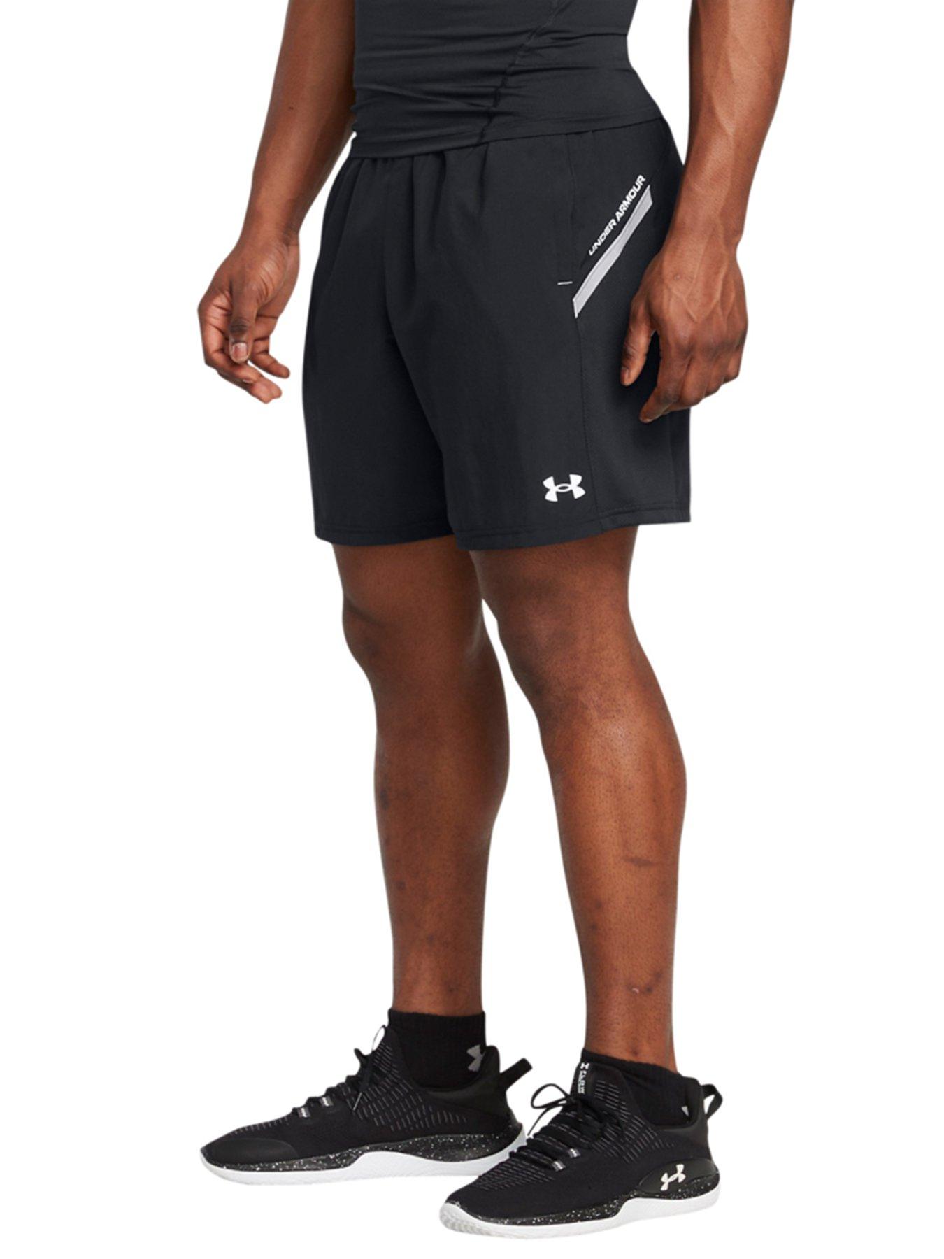 undefined Mens Training Tech Utility Shorts - Black