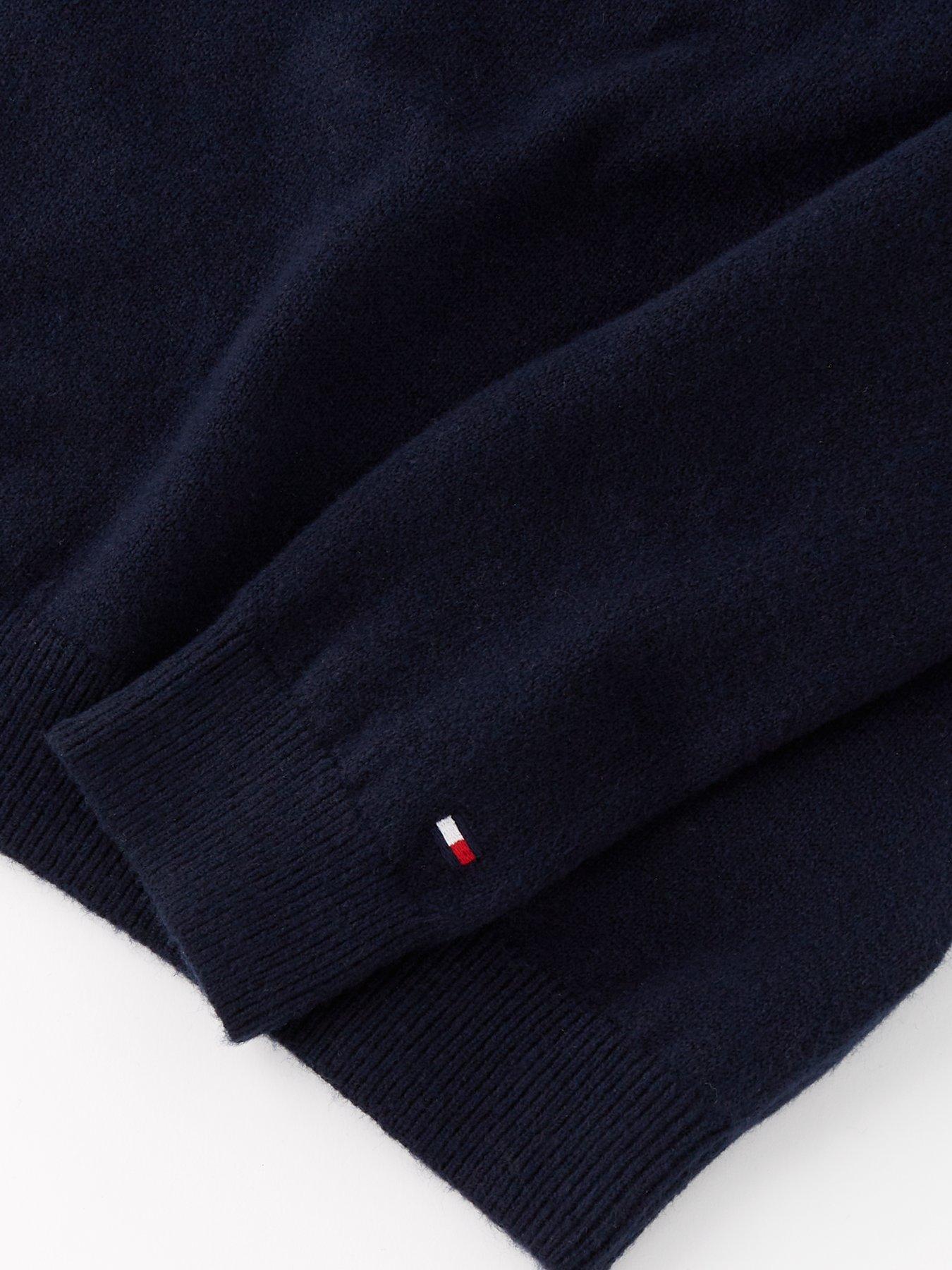 tommy-hilfiger-boys-monotype-regular-sweater-navydetail