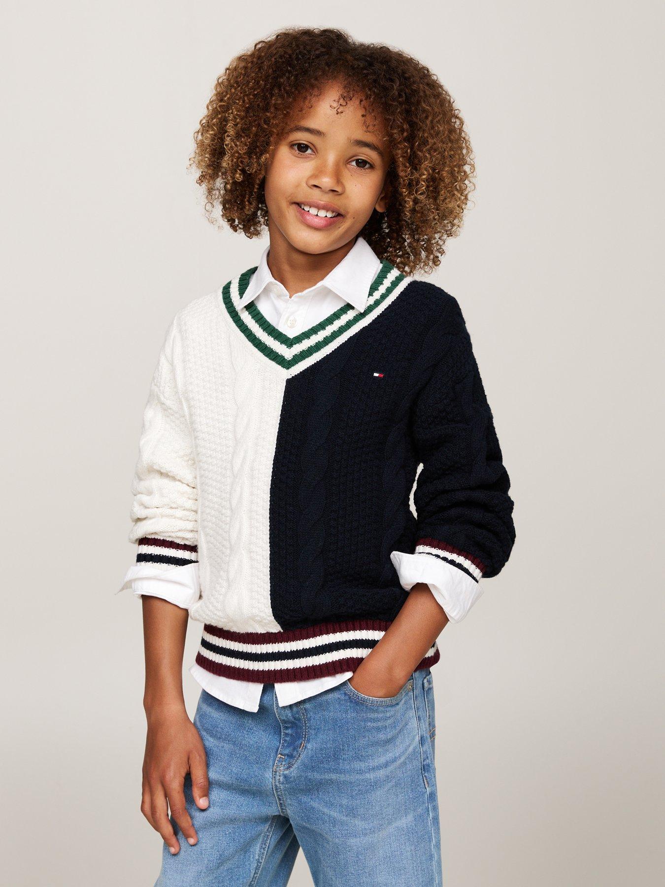 tommy-hilfiger-boys-colorblock-cable-v-neck-sweater-multioutfit