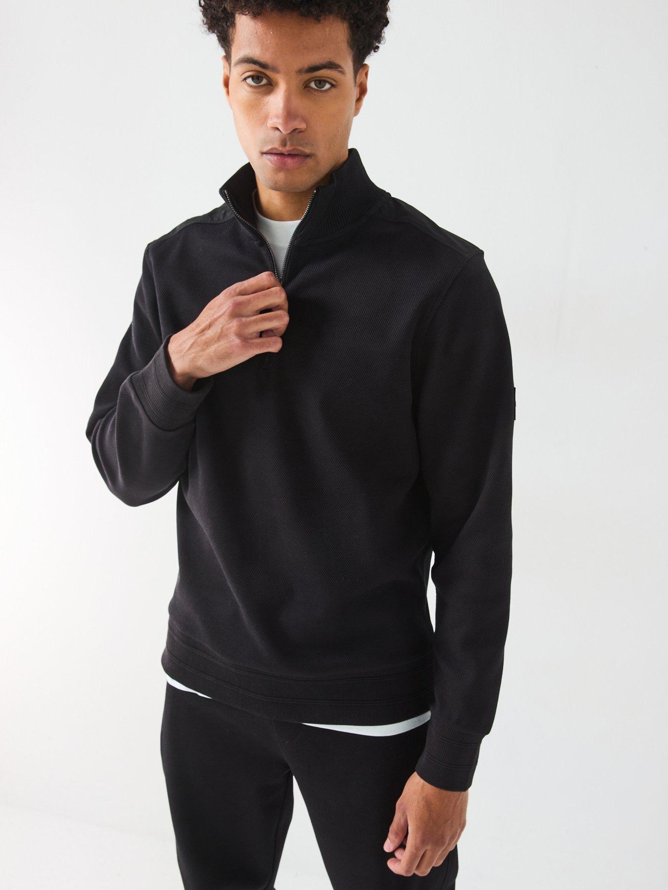 boss-boss-h-sidney-59-regular-fit-nylon-shoulder-14-zip-sweat-black