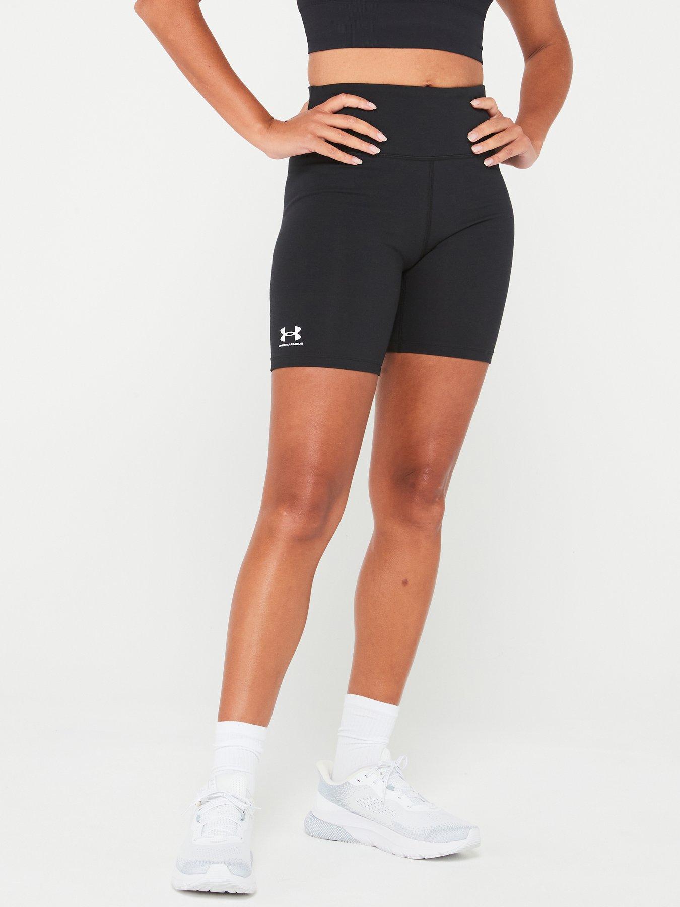 UNDER ARMOUR Womens Training Campus 7inch Shorts - Black