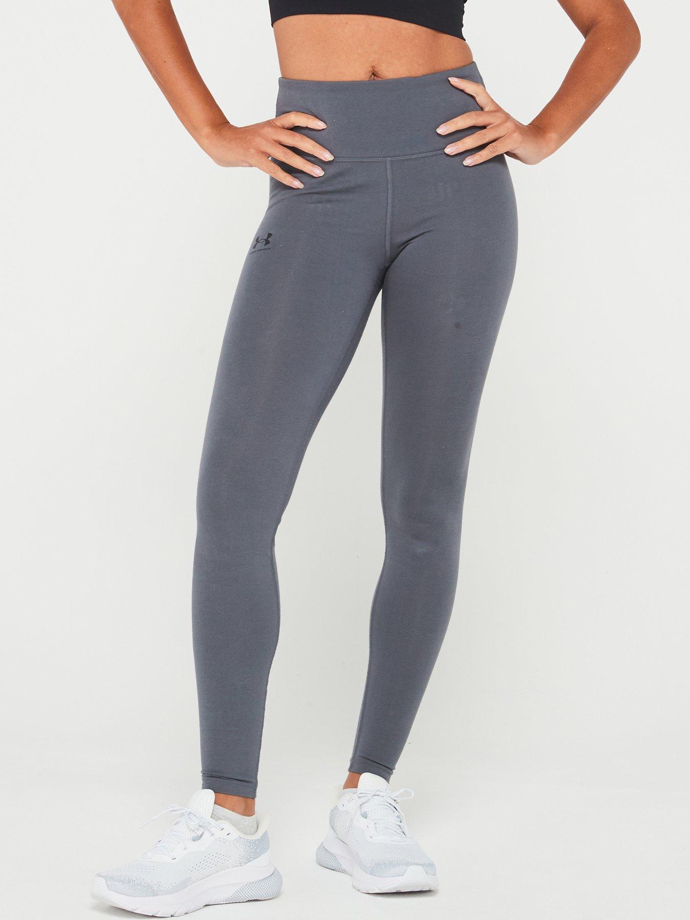 UNDER ARMOUR Womens Training Campus Leggings - Grey