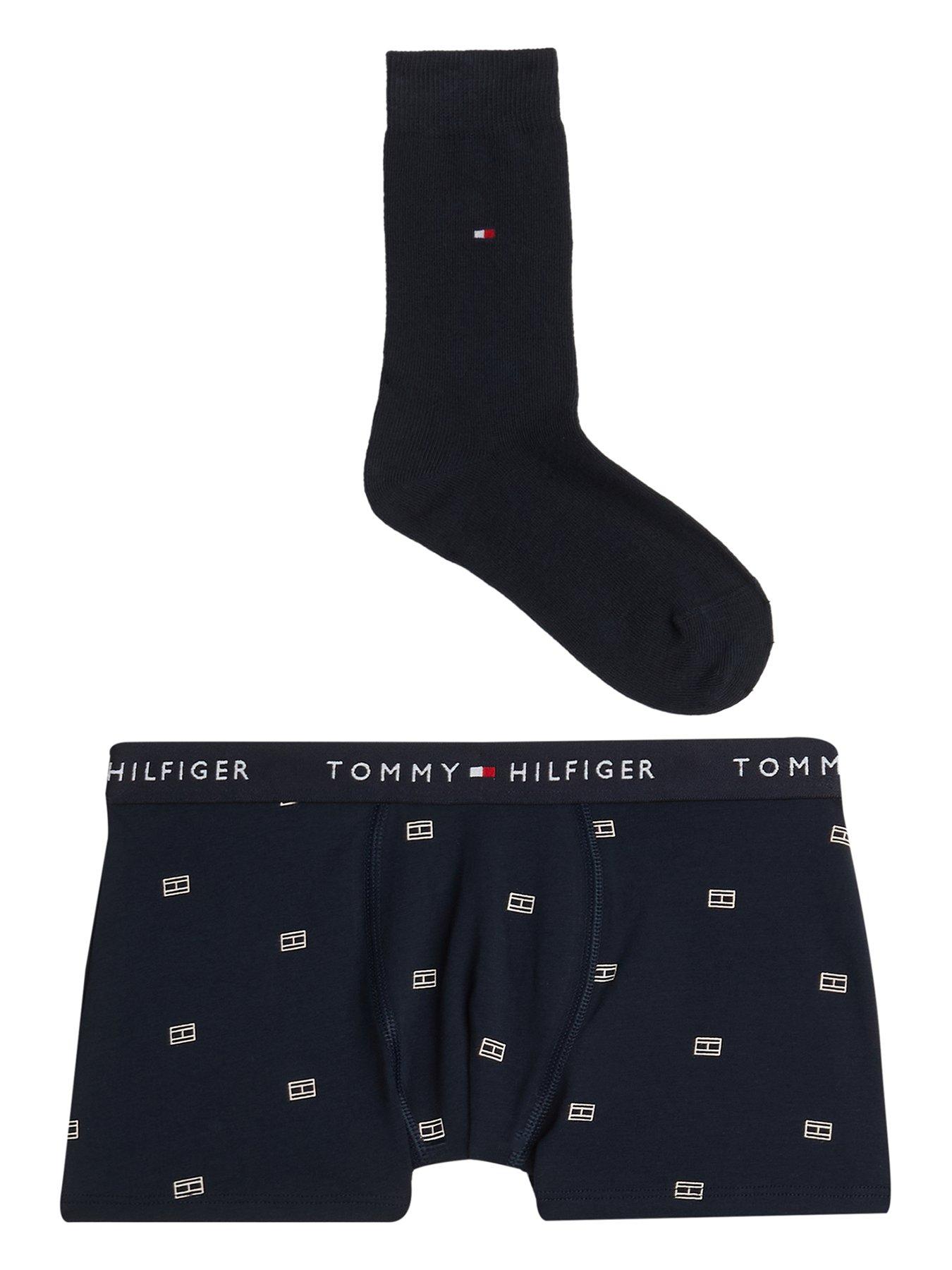 tommy-hilfiger-boys-gift-set-trunk-amp-socks-boxed-navy