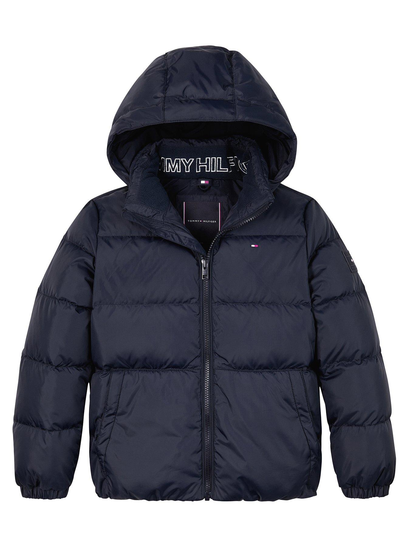 Boys Essential Down Jacket Navy