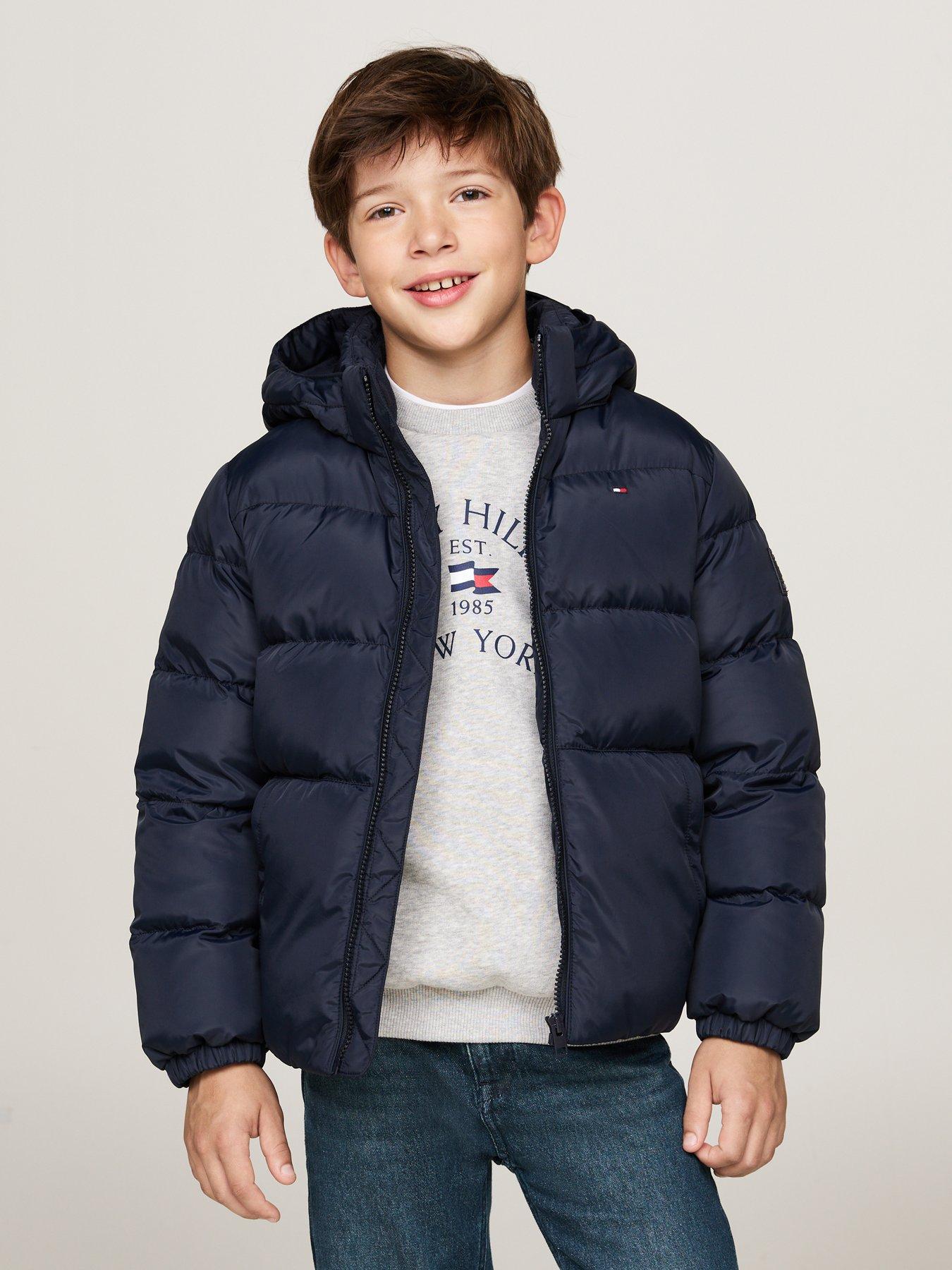 Tommy Hilfiger Boys Essential Down Jacket Navy Very Ireland