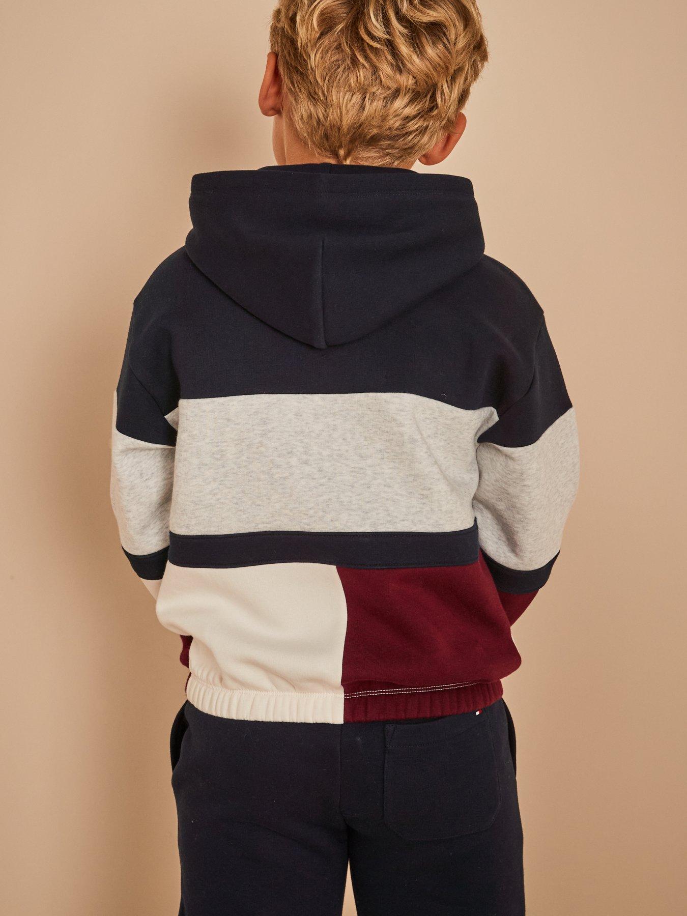 tommy-hilfiger-boys-colourblock-fleece-zip-up-hoodie-multistillFront