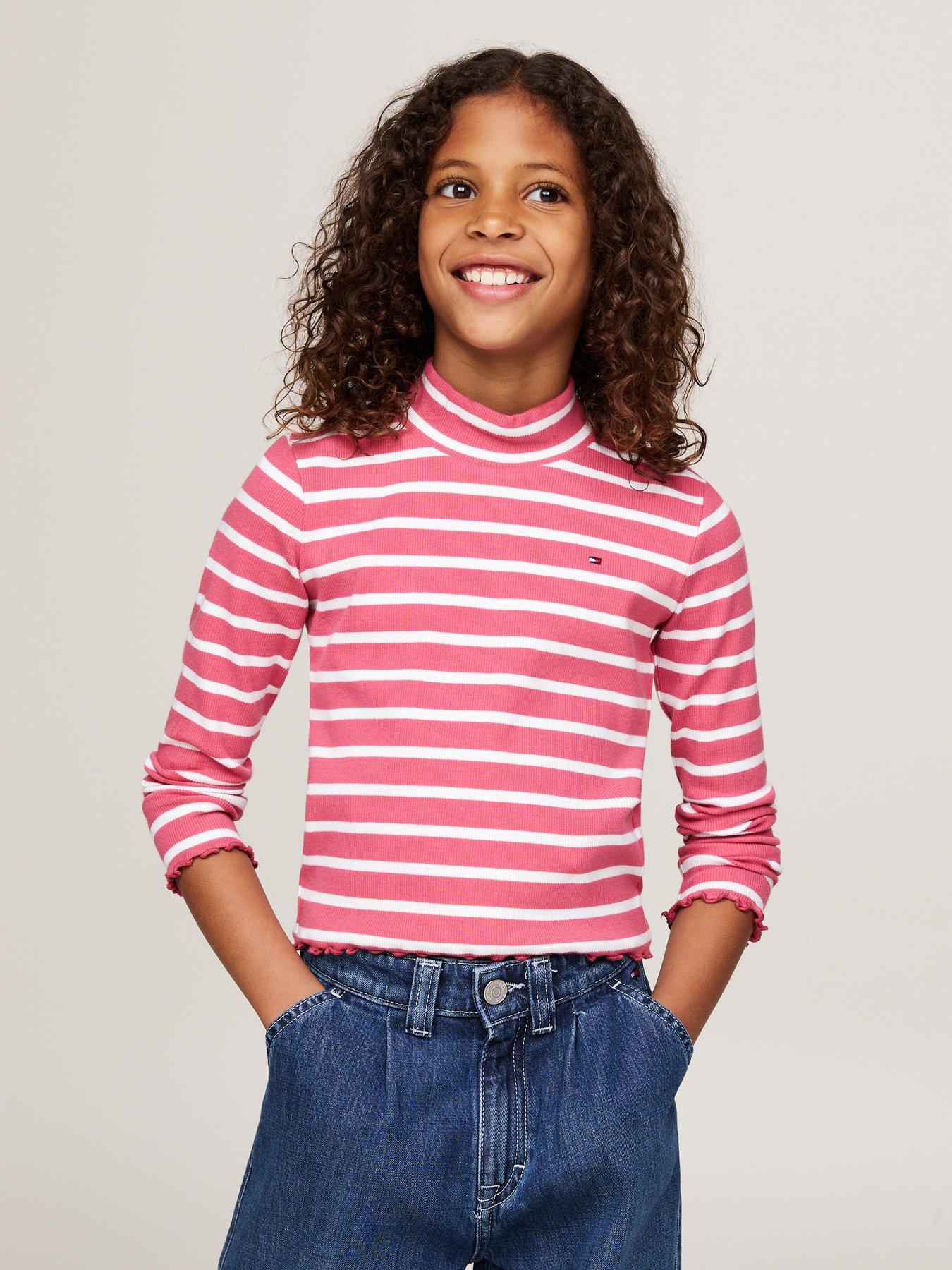 tommy-hilfiger-girls-mock-neck-long-sleeve-rib-top-pink