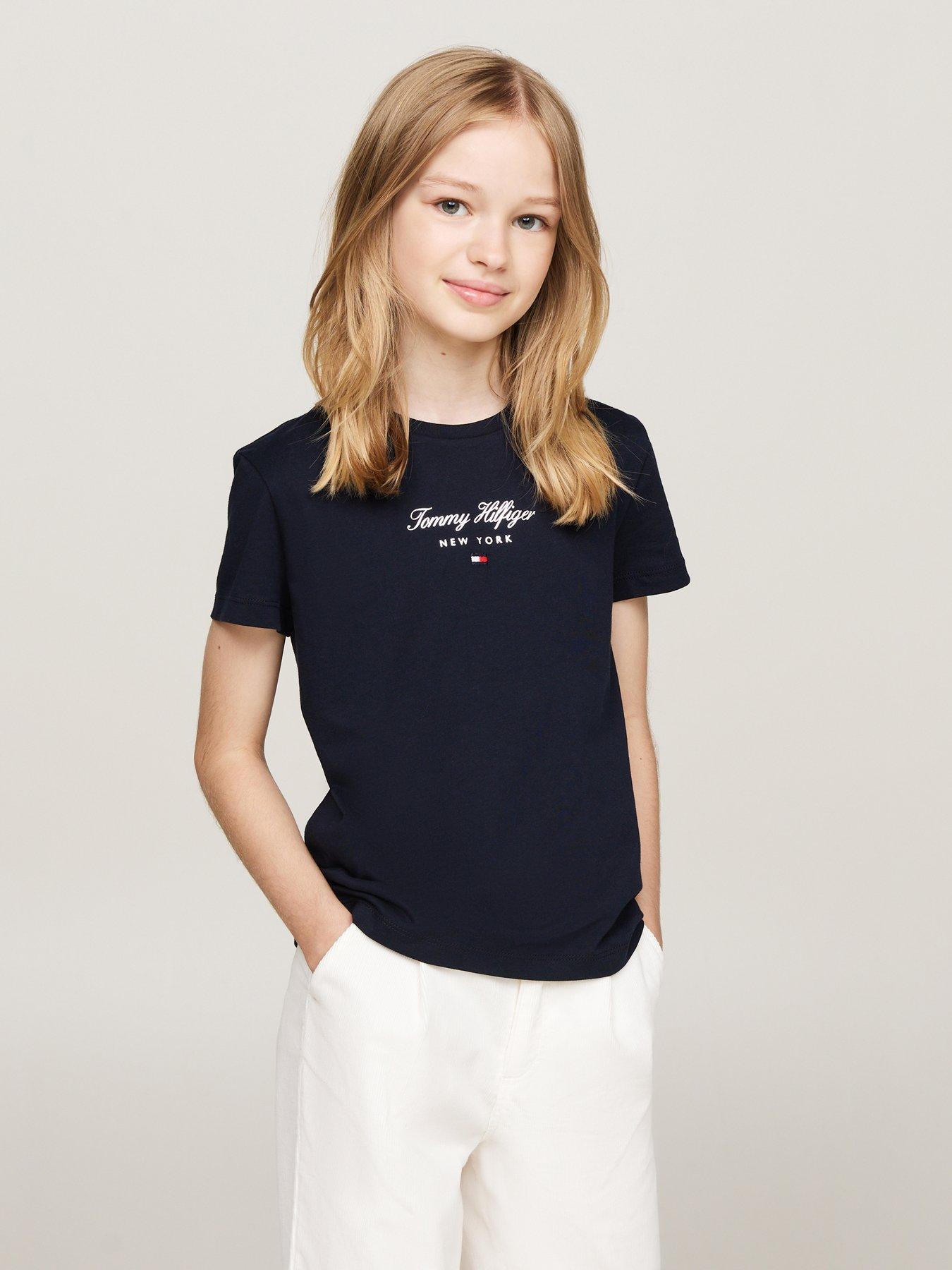 tommy-hilfiger-girls-th-nyc-foil-short-sleeve-t-shirt-navy