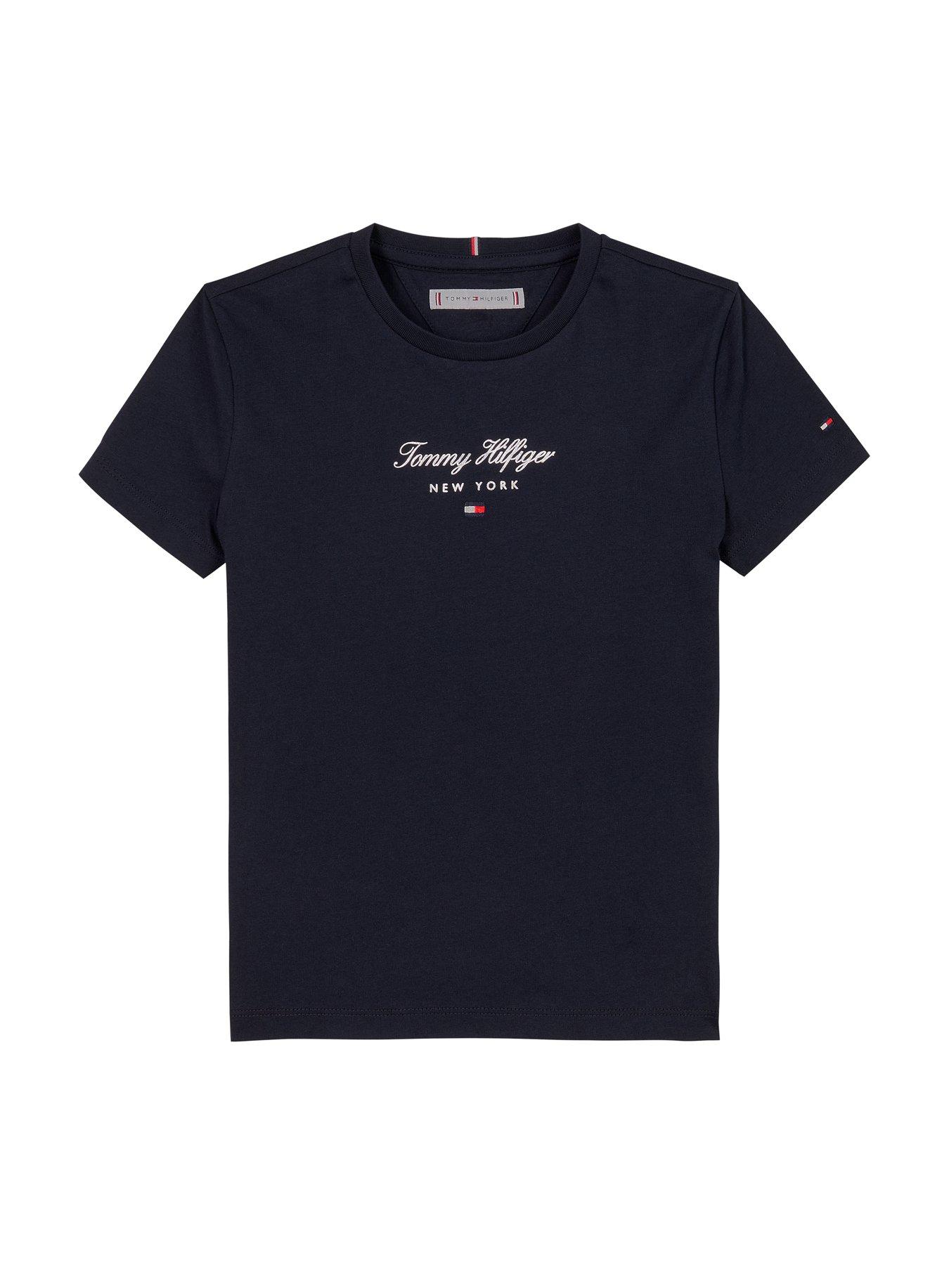 tommy-hilfiger-girls-th-nyc-foil-short-sleeve-t-shirt-navydetail