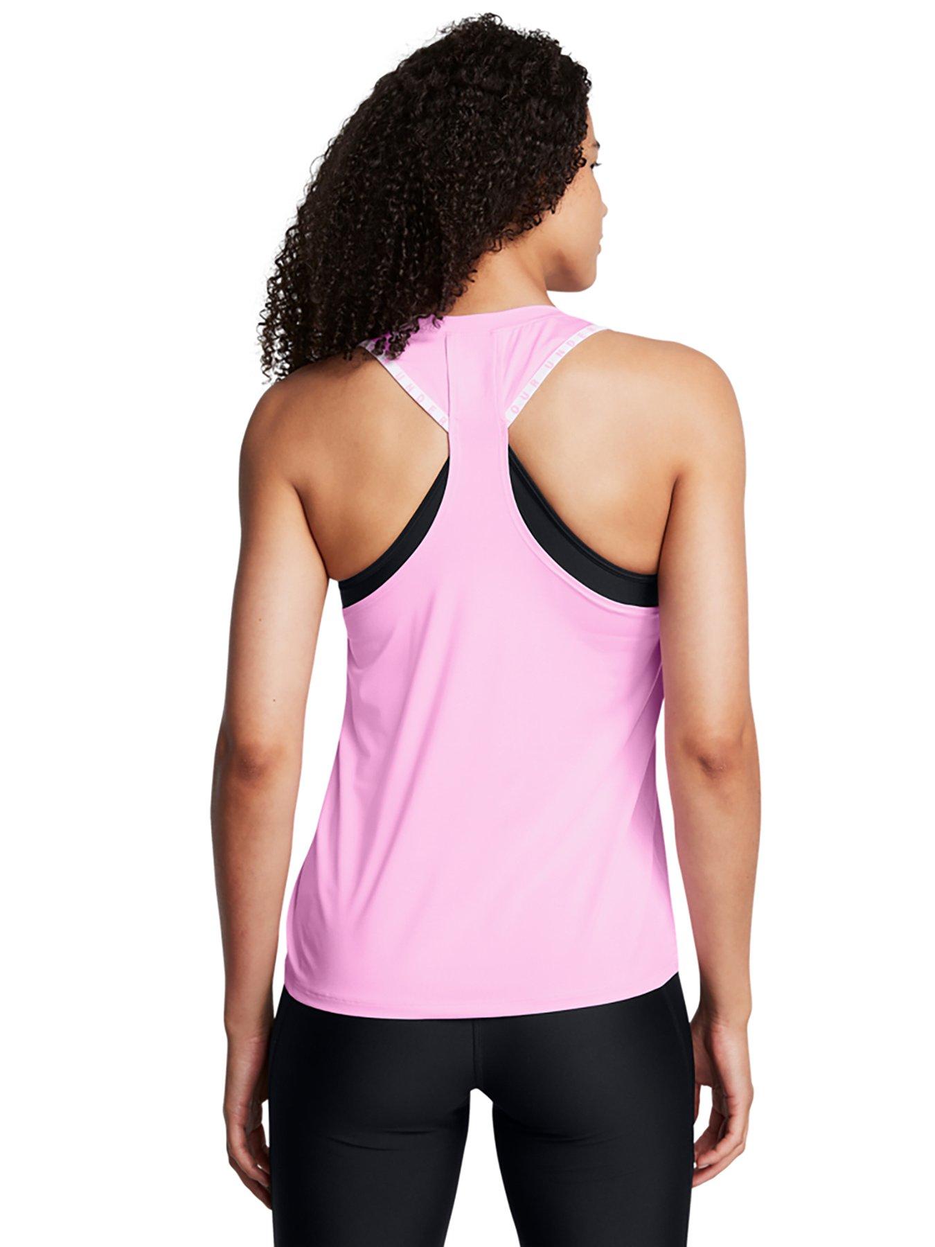 Image 2 of 2 of UNDER ARMOUR Womens Training Knockout Novelty Tank - Pink