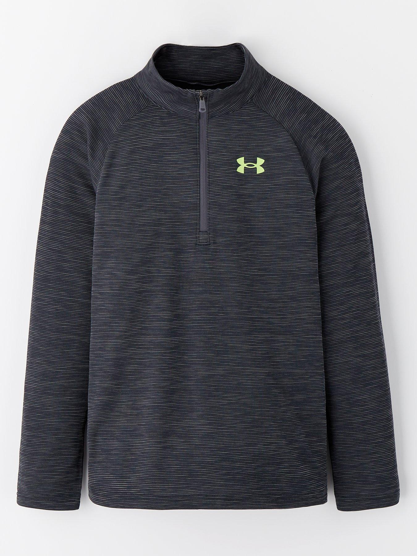 under-armour-boys-training-tech-textured-12-zip-grey