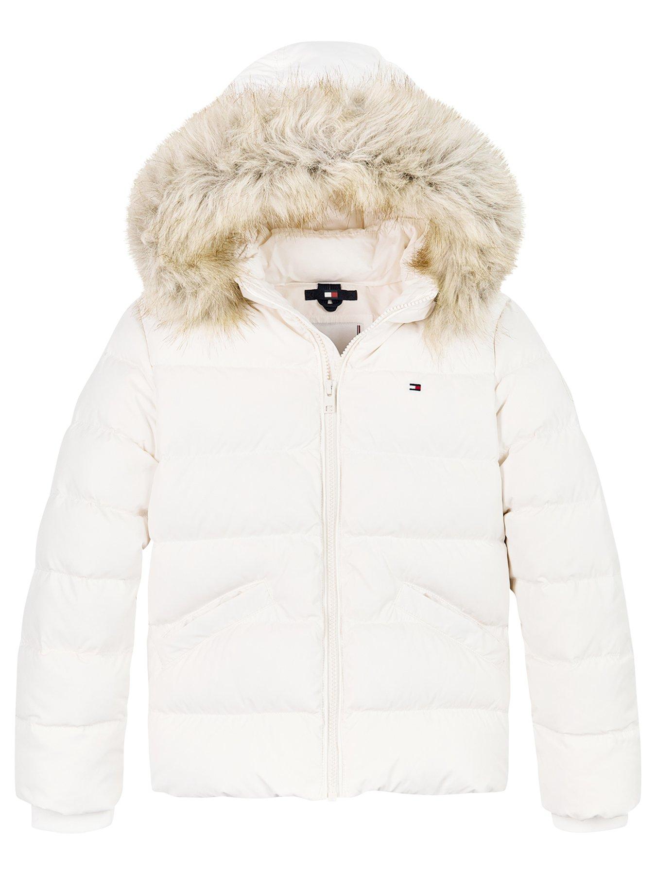 tommy-hilfiger-girls-essential-down-fur-hood-jacket-light-cream