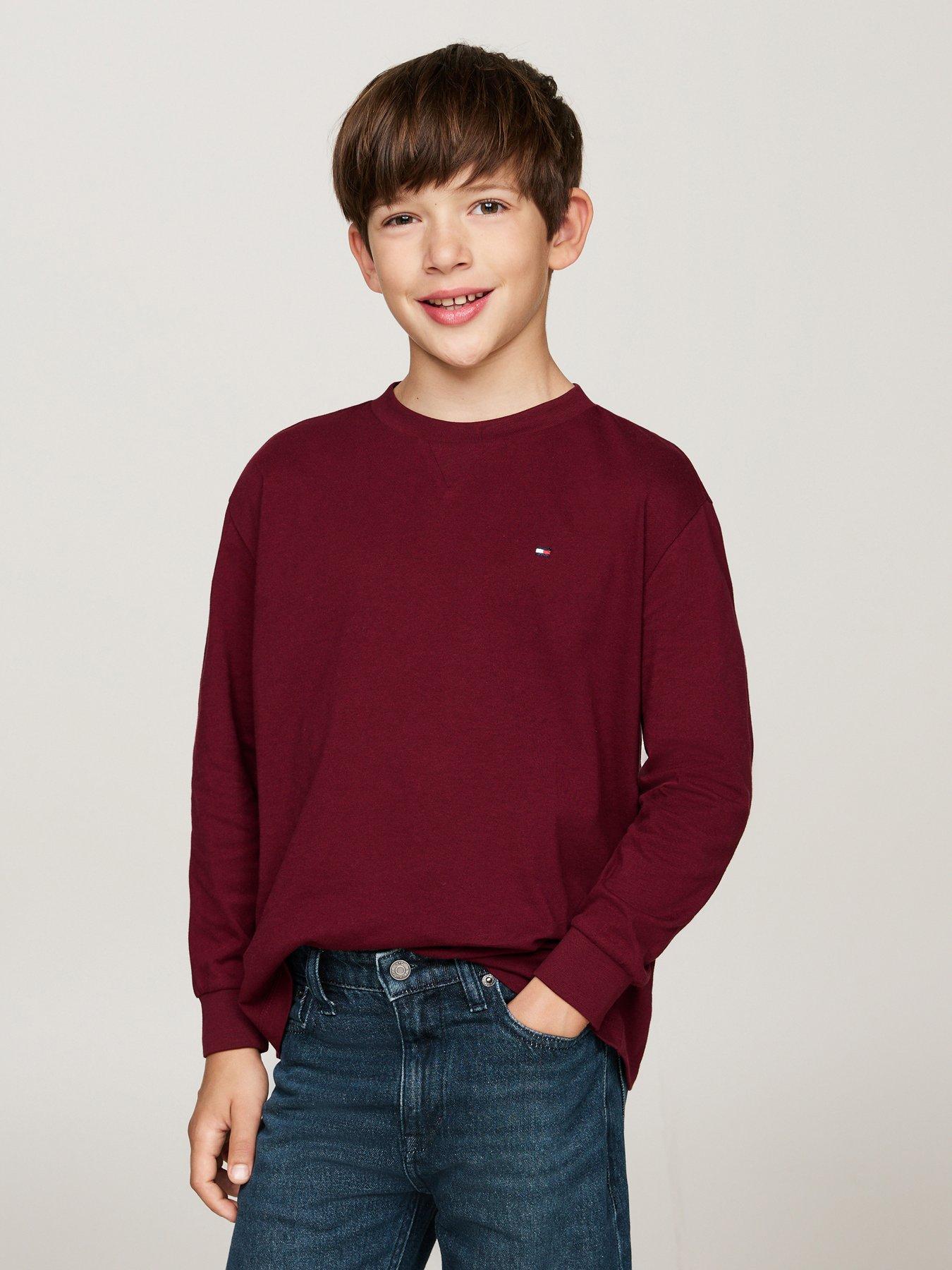 tommy-hilfiger-boys-long-sleeve-essential-flag-t-shirt-red