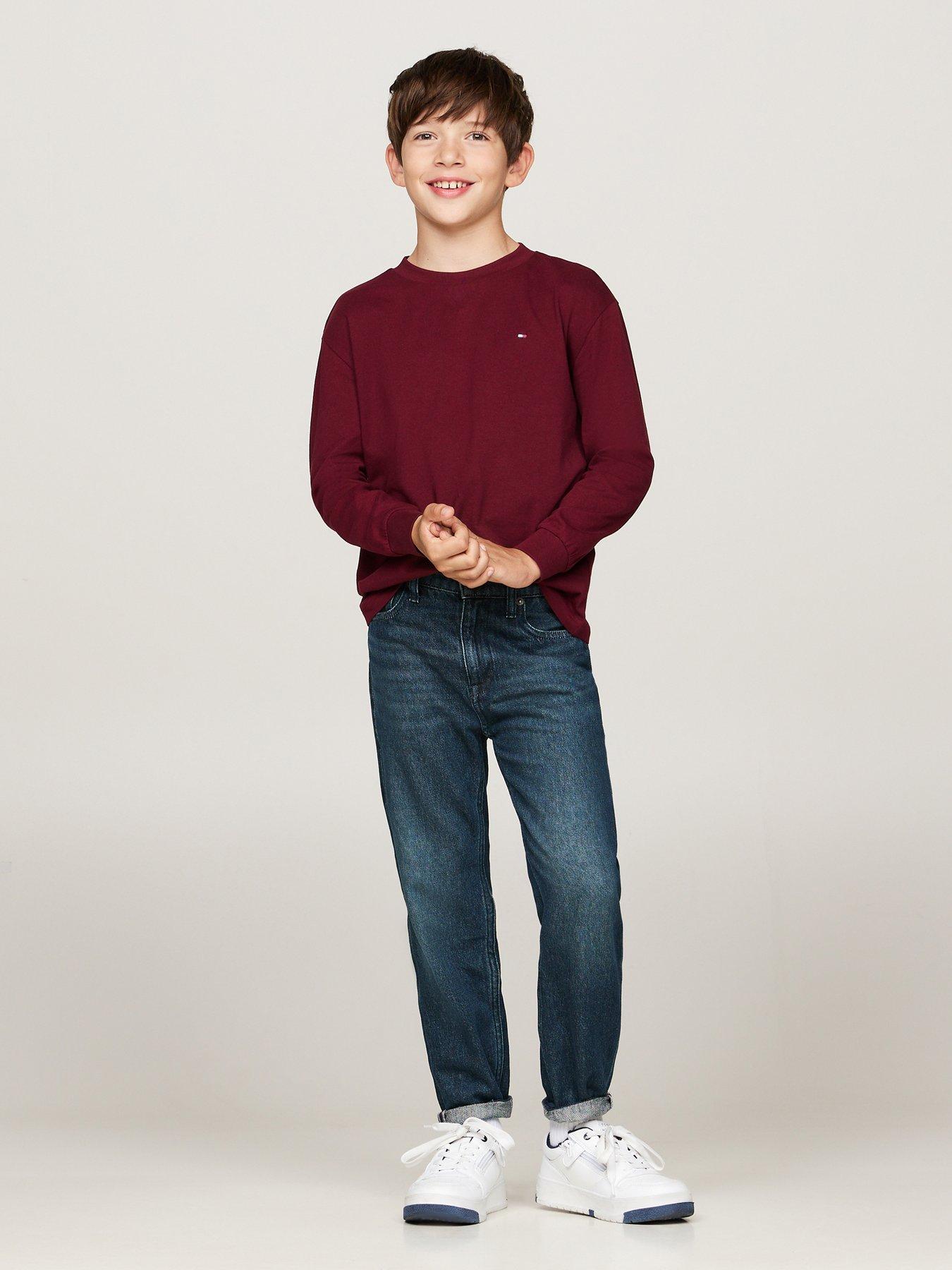 tommy-hilfiger-boys-long-sleeve-essential-flag-t-shirt-redback