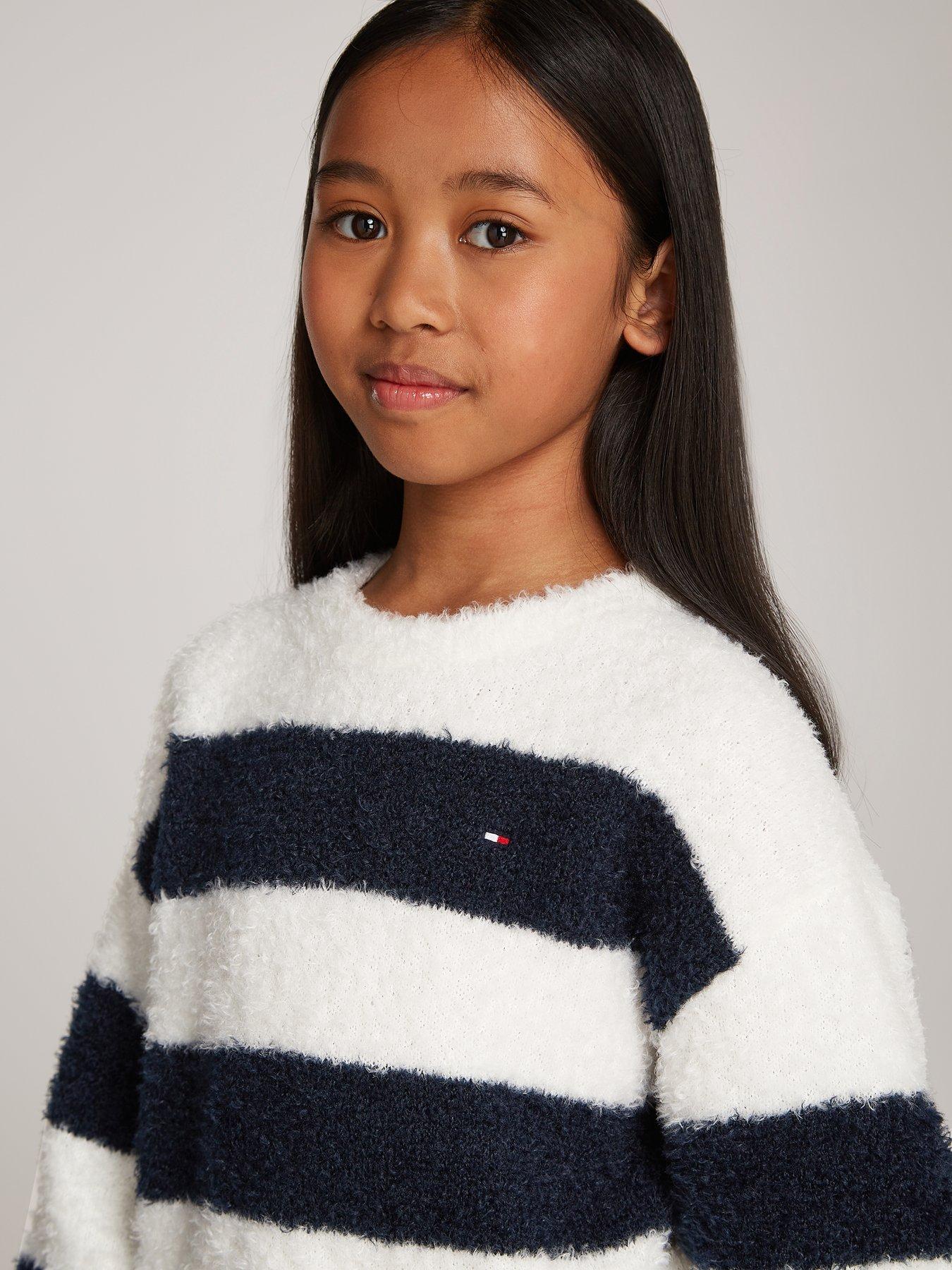 tommy-hilfiger-girls-fluffy-stripe-sweater-multidetail