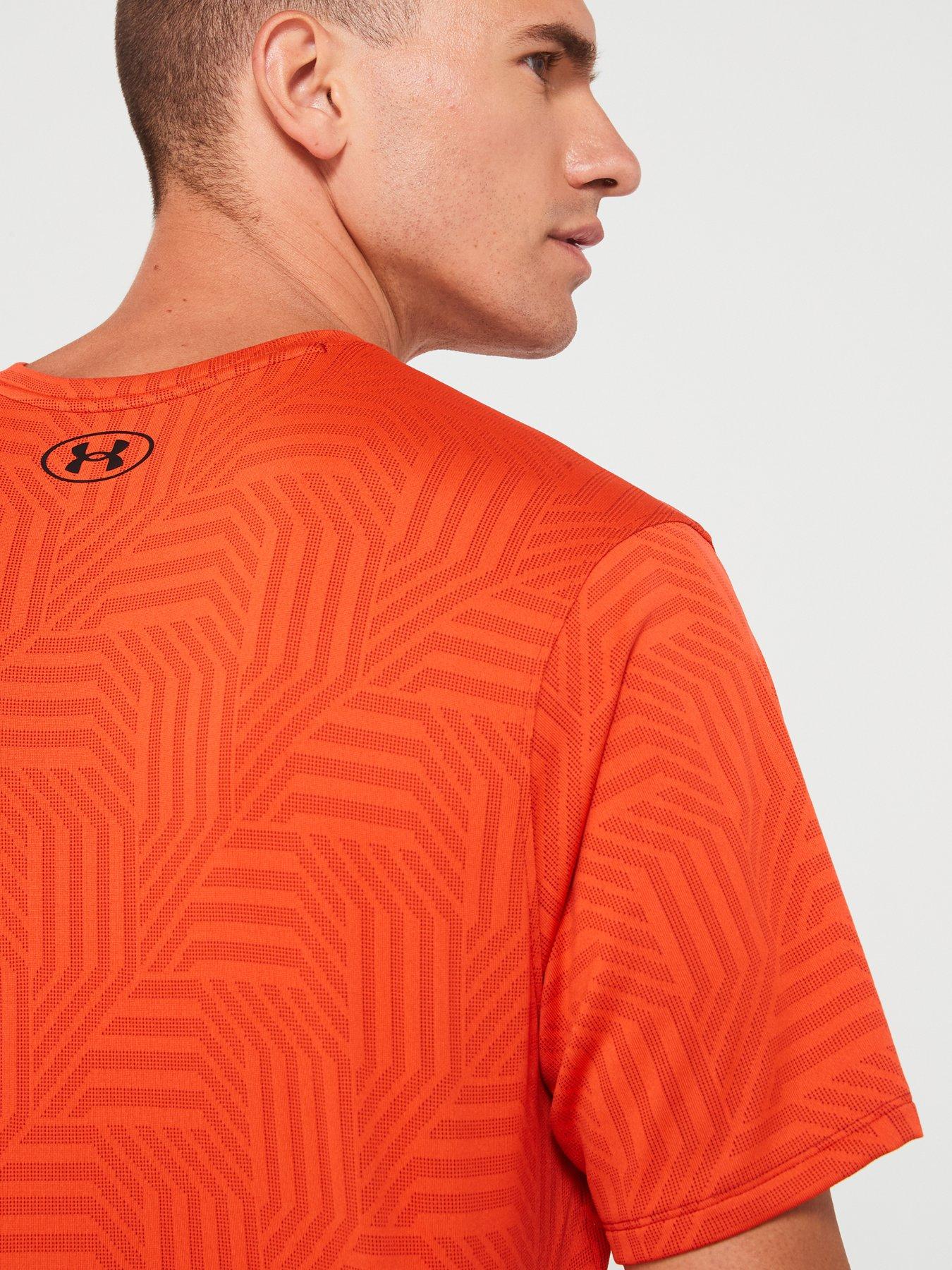 under-armour-mens-training-tech-vent-geotessa-t-shirt-orangebrowndetail