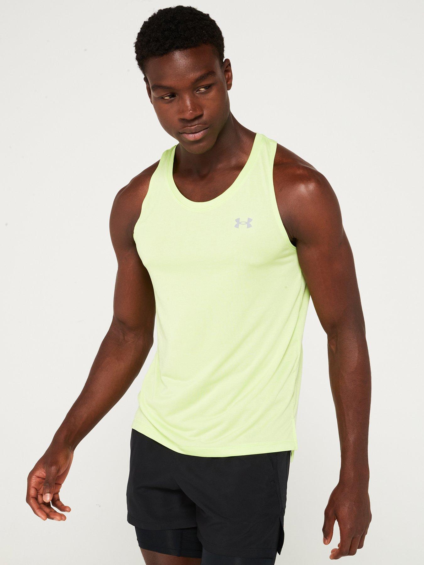 under-armour-mens-running-launch-singlet-green