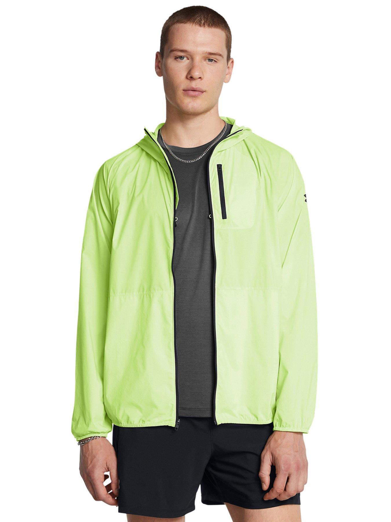 Under armour green jacket sale