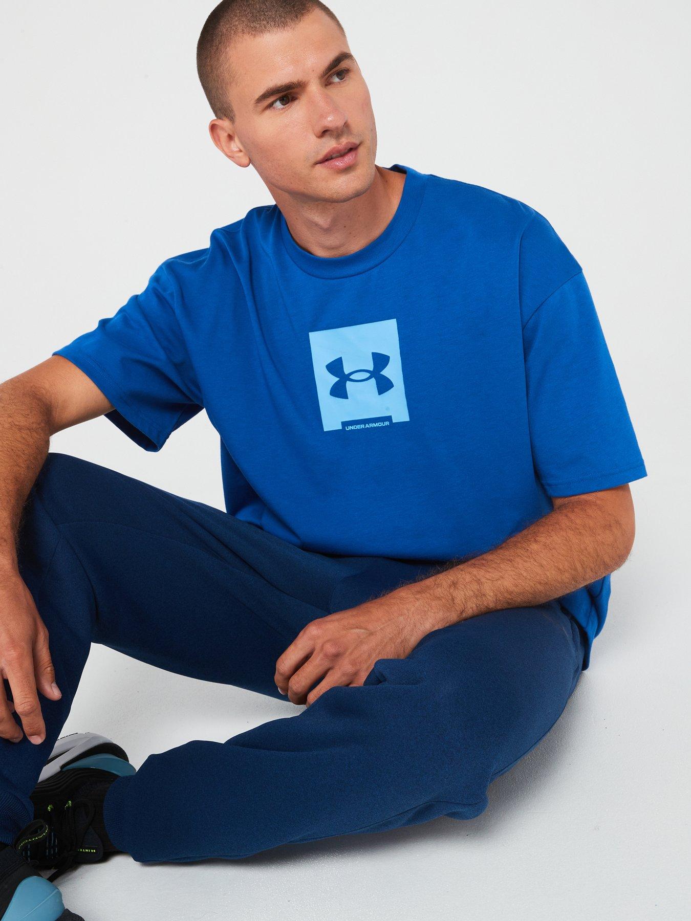 under-armour-mens-training-oversized-box-logo-t-shirt-bluedetail