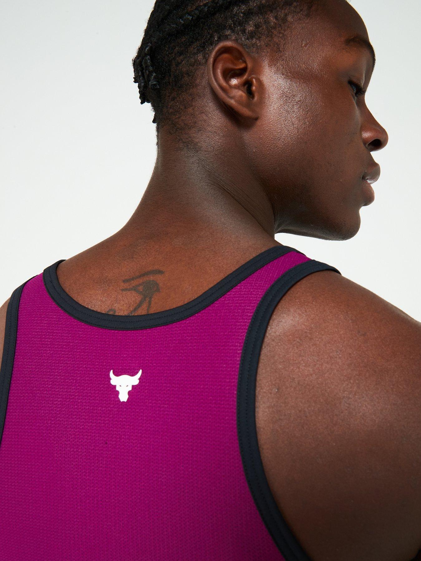 under-armour-mens-training-project-rock-mesh-tank-purpleoutfit