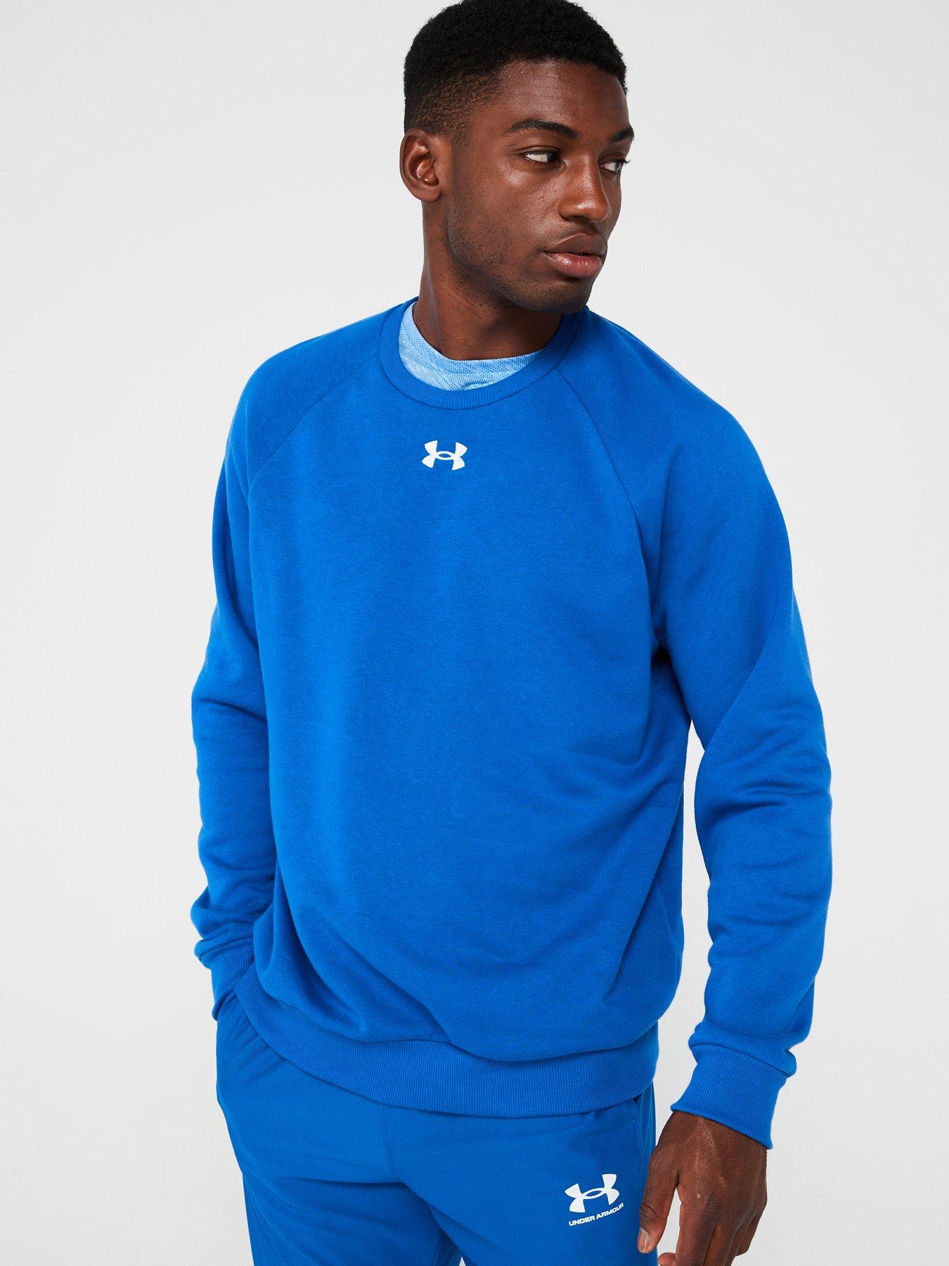 under-armour-mens-training-rival-fleece-crew-sweat-blue