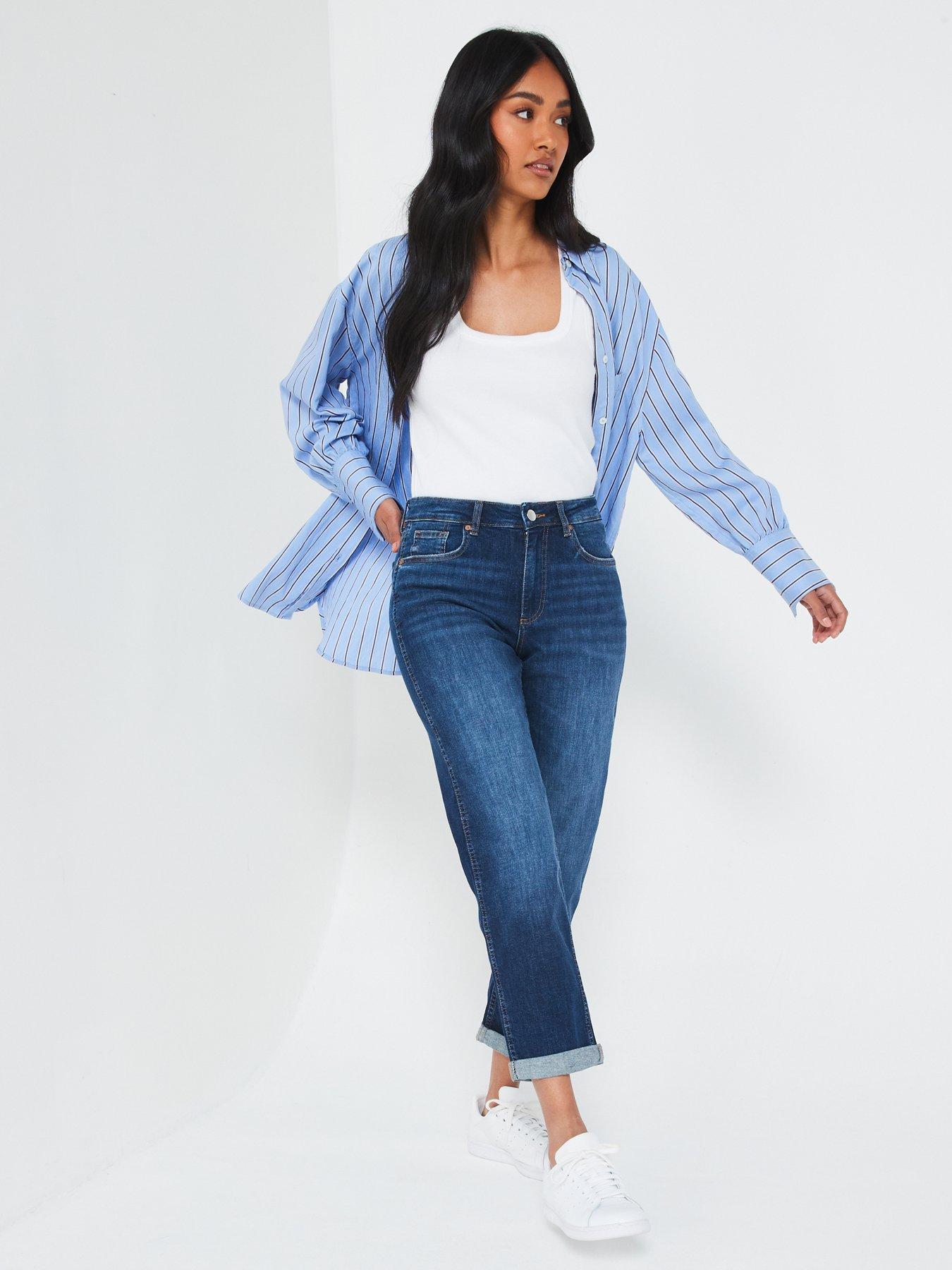 Image 3 of 6 of Everyday Taylor Boyfriend Jeans - Dark Wash