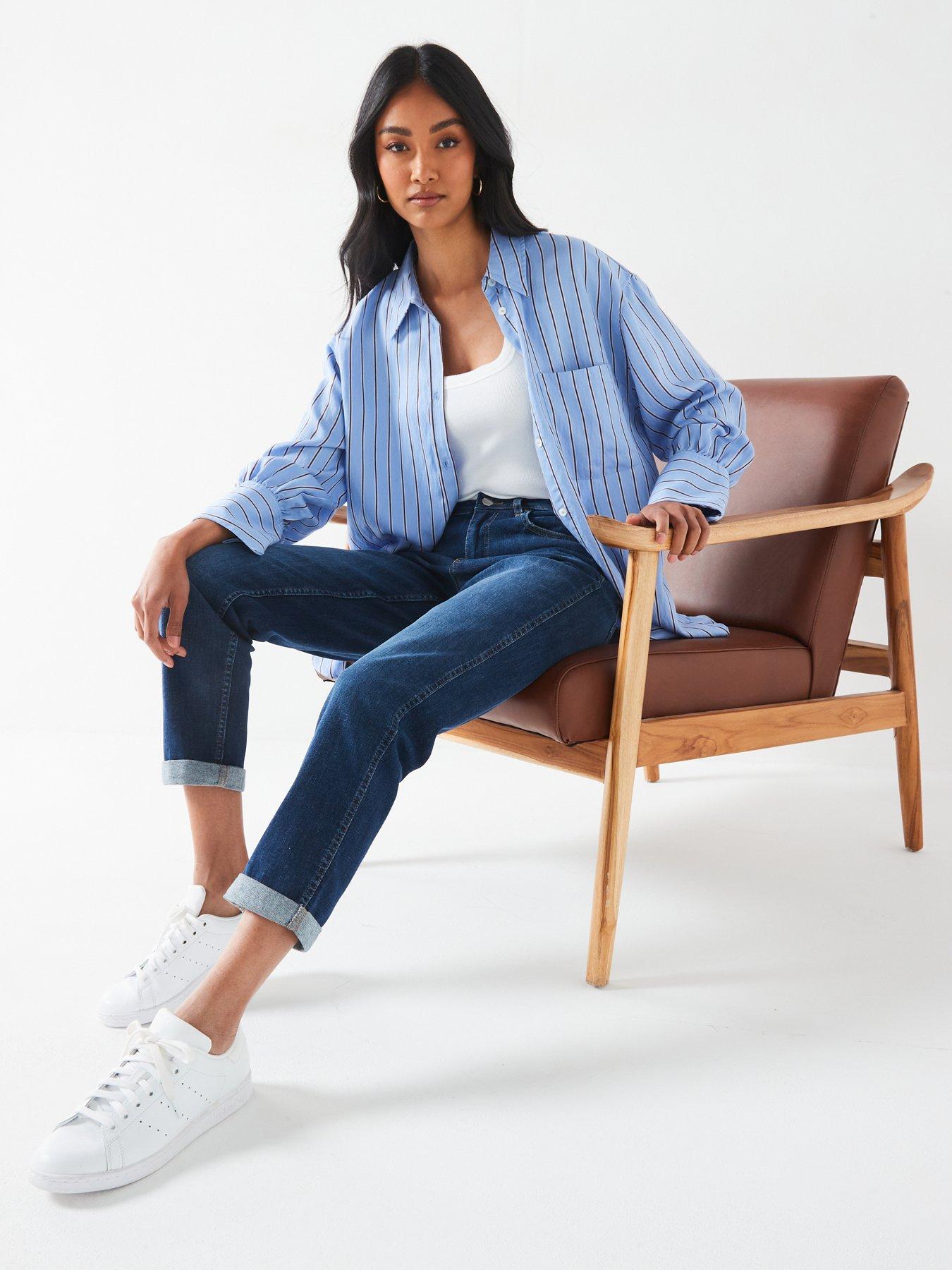 Image 5 of 6 of Everyday Taylor Boyfriend Jeans - Dark Wash