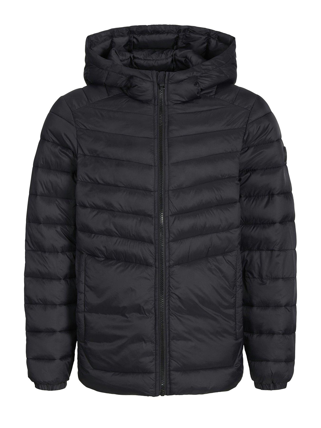 jack-jones-junior-boys-sprint-solid-padded-hooded-jacket-blackdetail