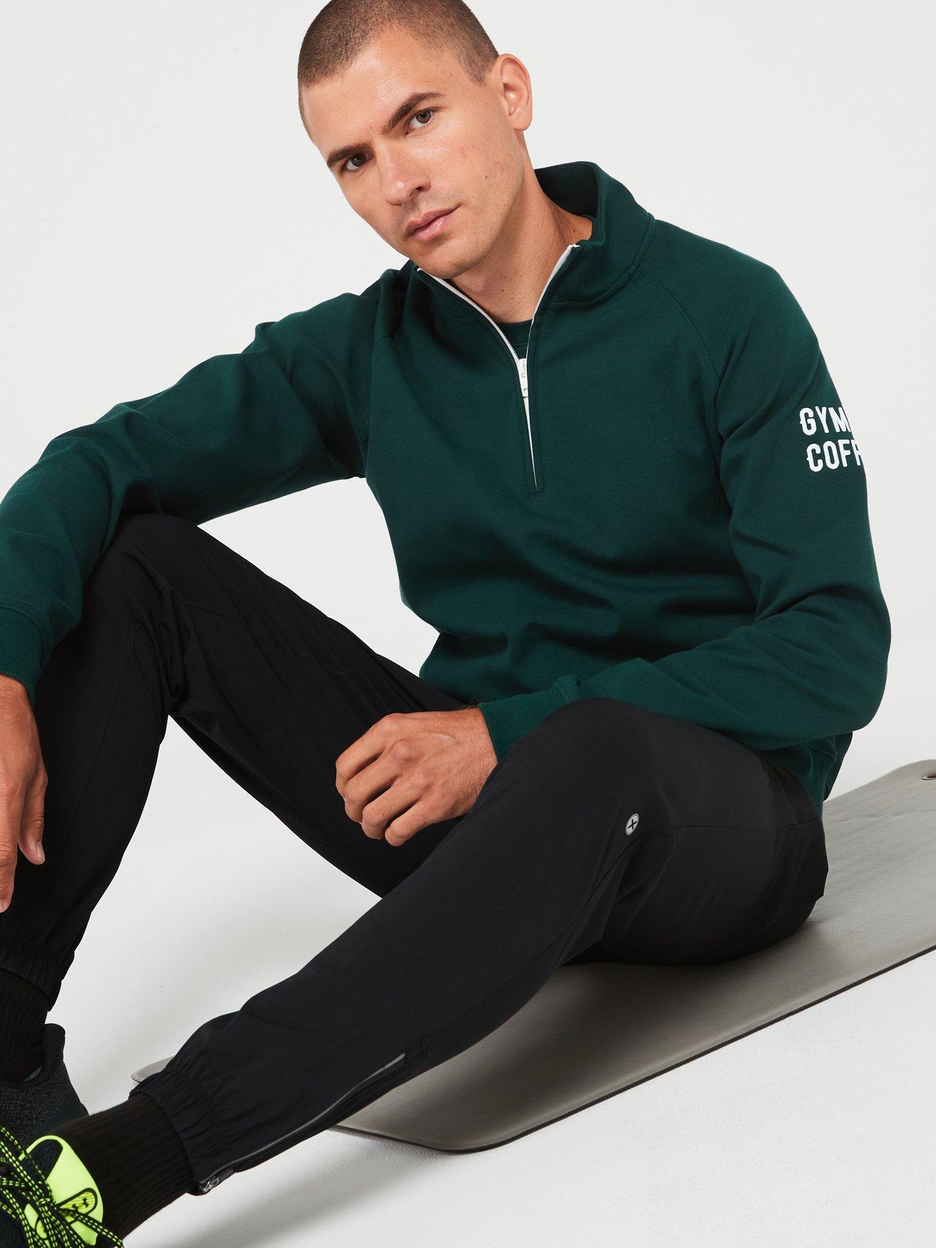 gym-coffee-mens-training-chill-half-zip-greendetail