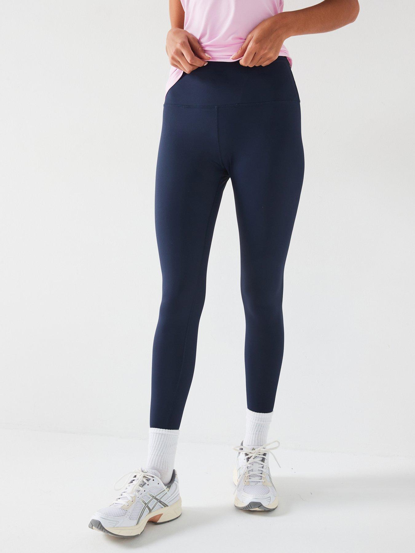 undefined Women's Training Aurora Full Length Leggings - Navy