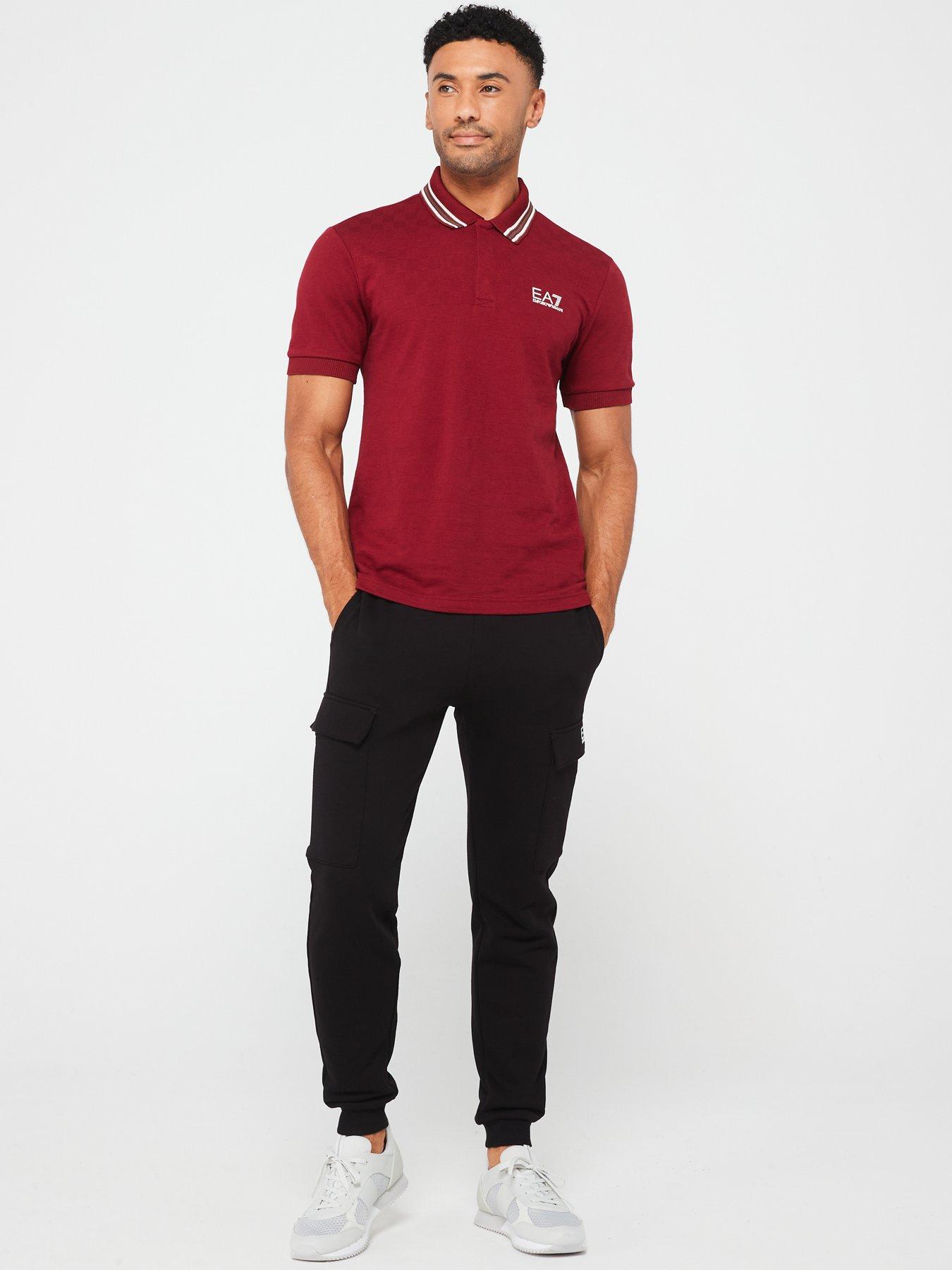 ea7-emporio-armani-ea7-emporio-armani-collar-trim-jacquard-polo-shirt-redback