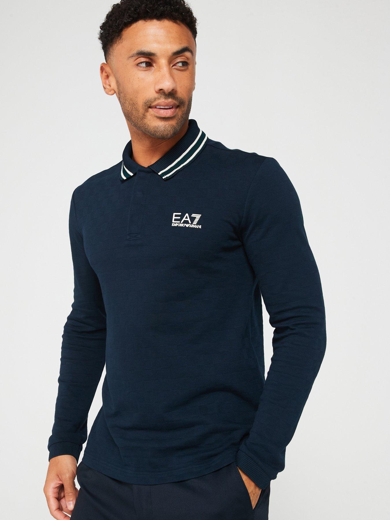 ea7-emporio-armani-ea7-emporio-armani-collar-trim-jacquard-long-sleeve-polo-shirt-dark-blue