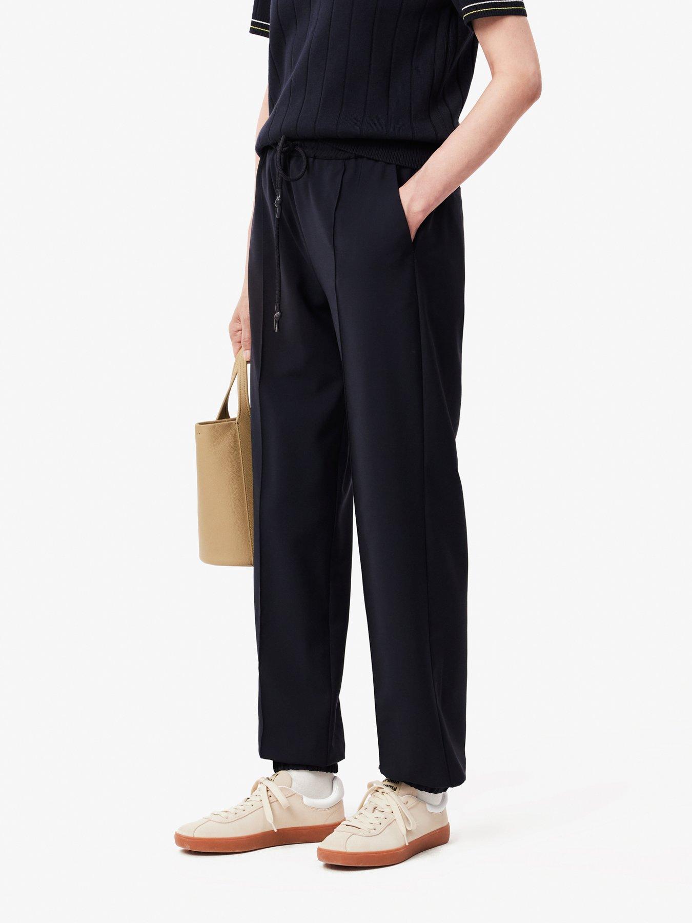 lacoste-oversized-navy-wool-track-pants