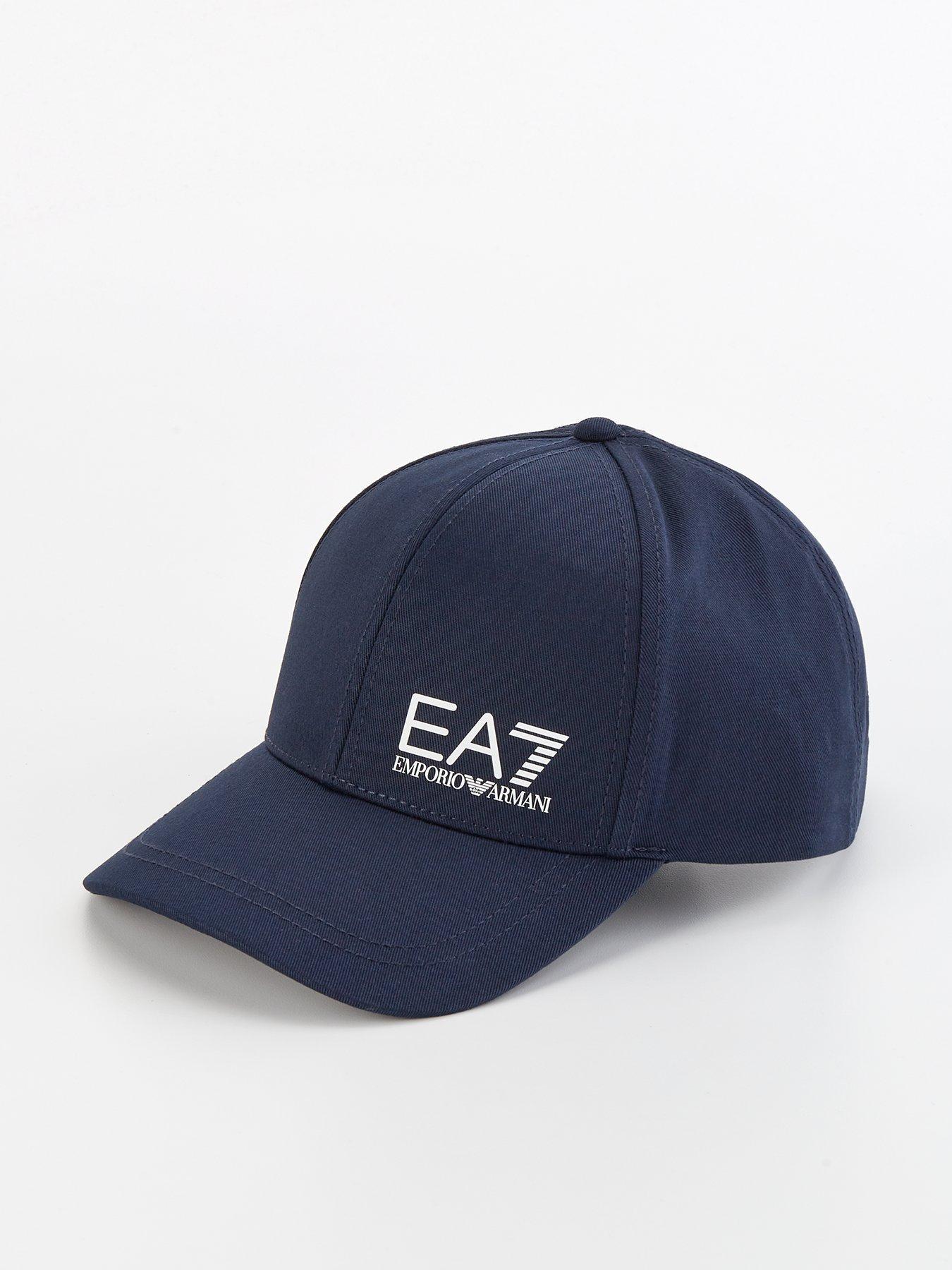 EA7 Emporio Armani Logo Baseball Cap - Dark Blue