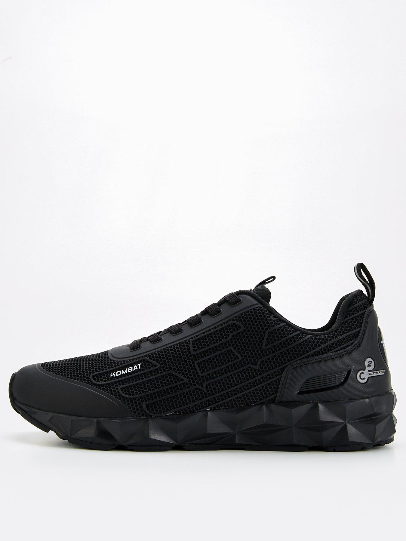 Image 1 of 7 of EA7 Emporio Armani Ea7 Emporio Armani Large Eagle Kombat Sneaker - Black