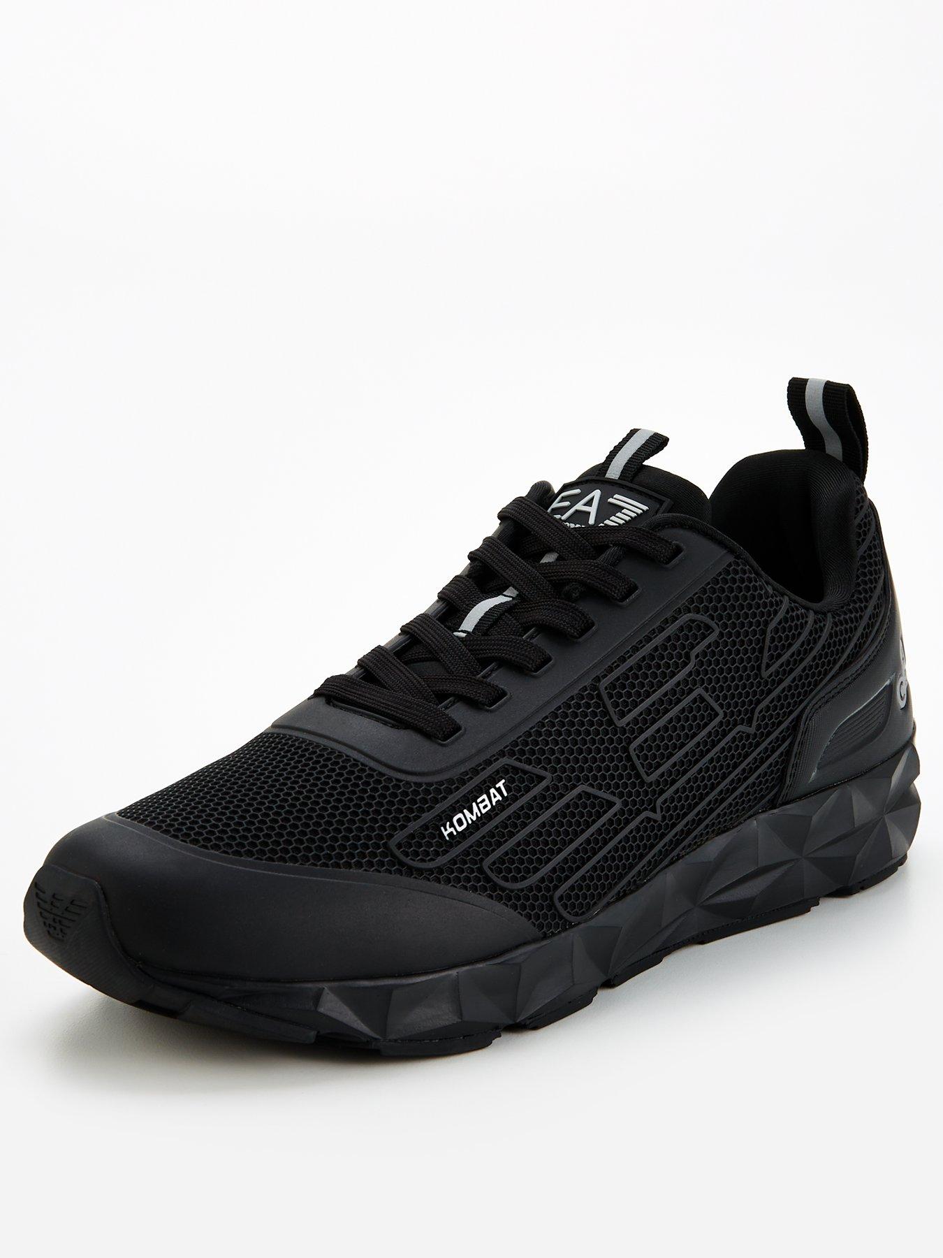 Image 2 of 7 of EA7 Emporio Armani Ea7 Emporio Armani Large Eagle Kombat Sneaker - Black