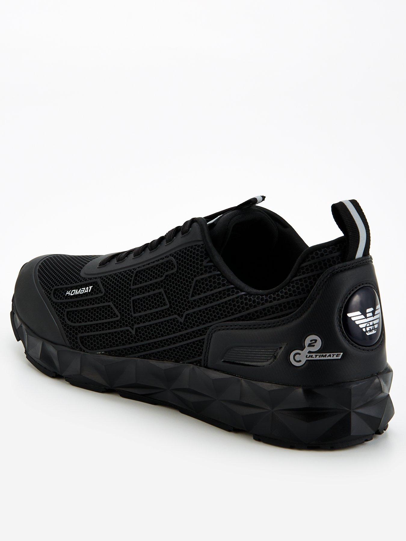 Image 3 of 7 of EA7 Emporio Armani Ea7 Emporio Armani Large Eagle Kombat Sneaker - Black