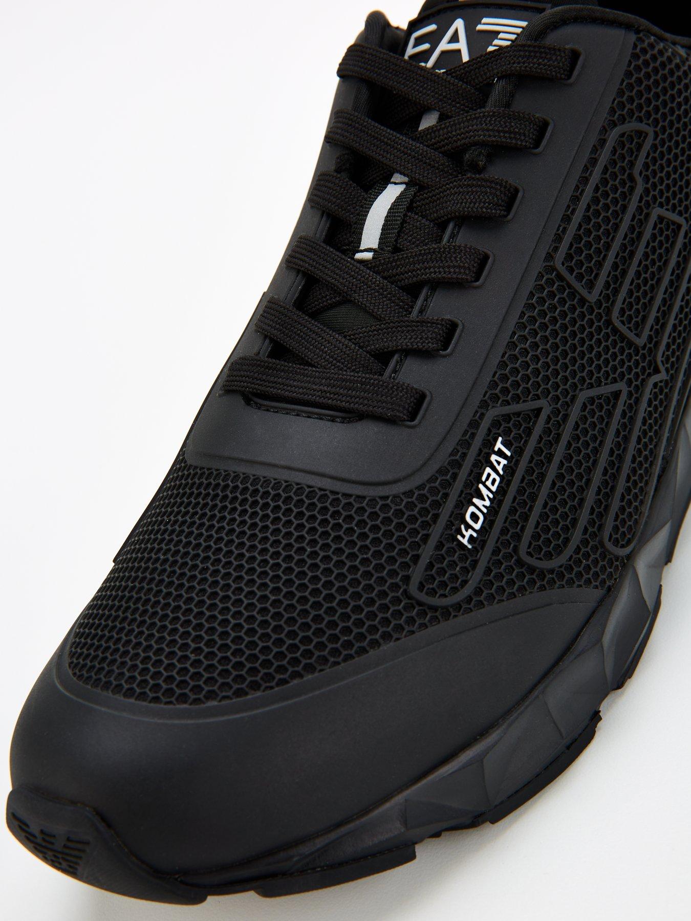 Image 6 of 7 of EA7 Emporio Armani Ea7 Emporio Armani Large Eagle Kombat Sneaker - Black