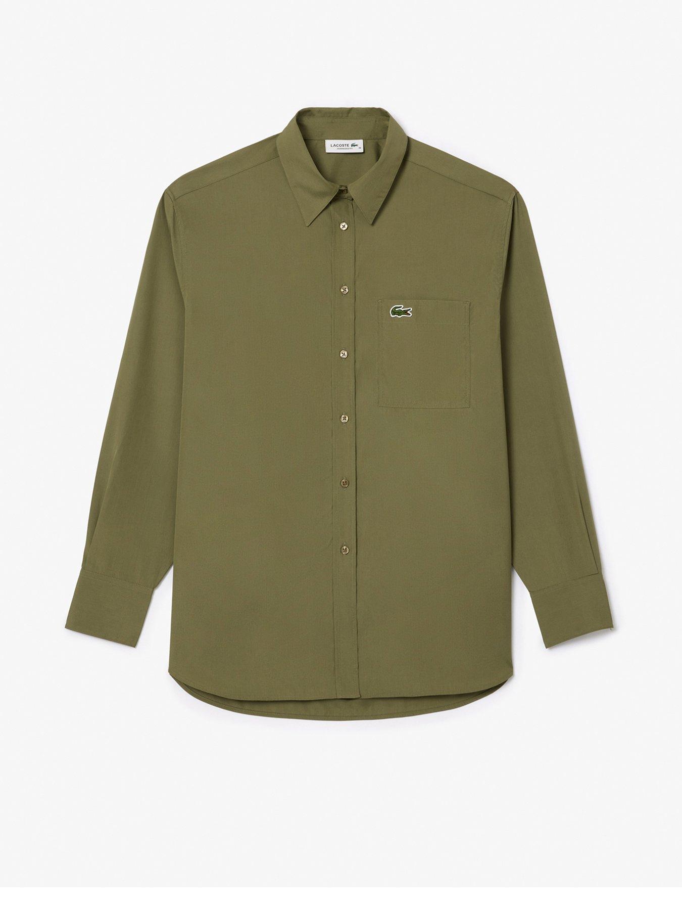 lacoste-oversized-cotton-poplin-shirt