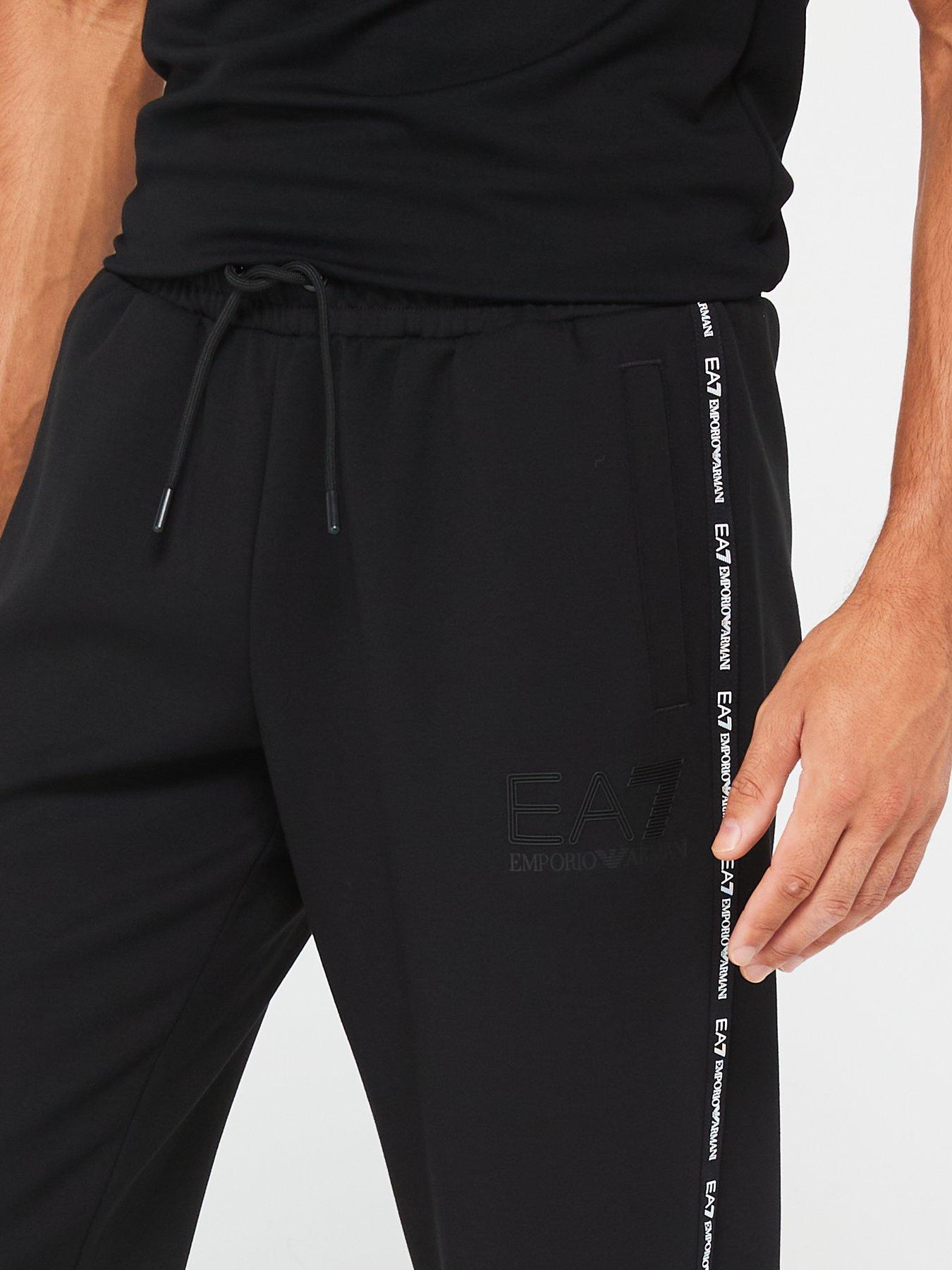 ea7-emporio-armani-ea7-emporio-armani-mini-tape-logo-cuff-joggers-blackoutfit